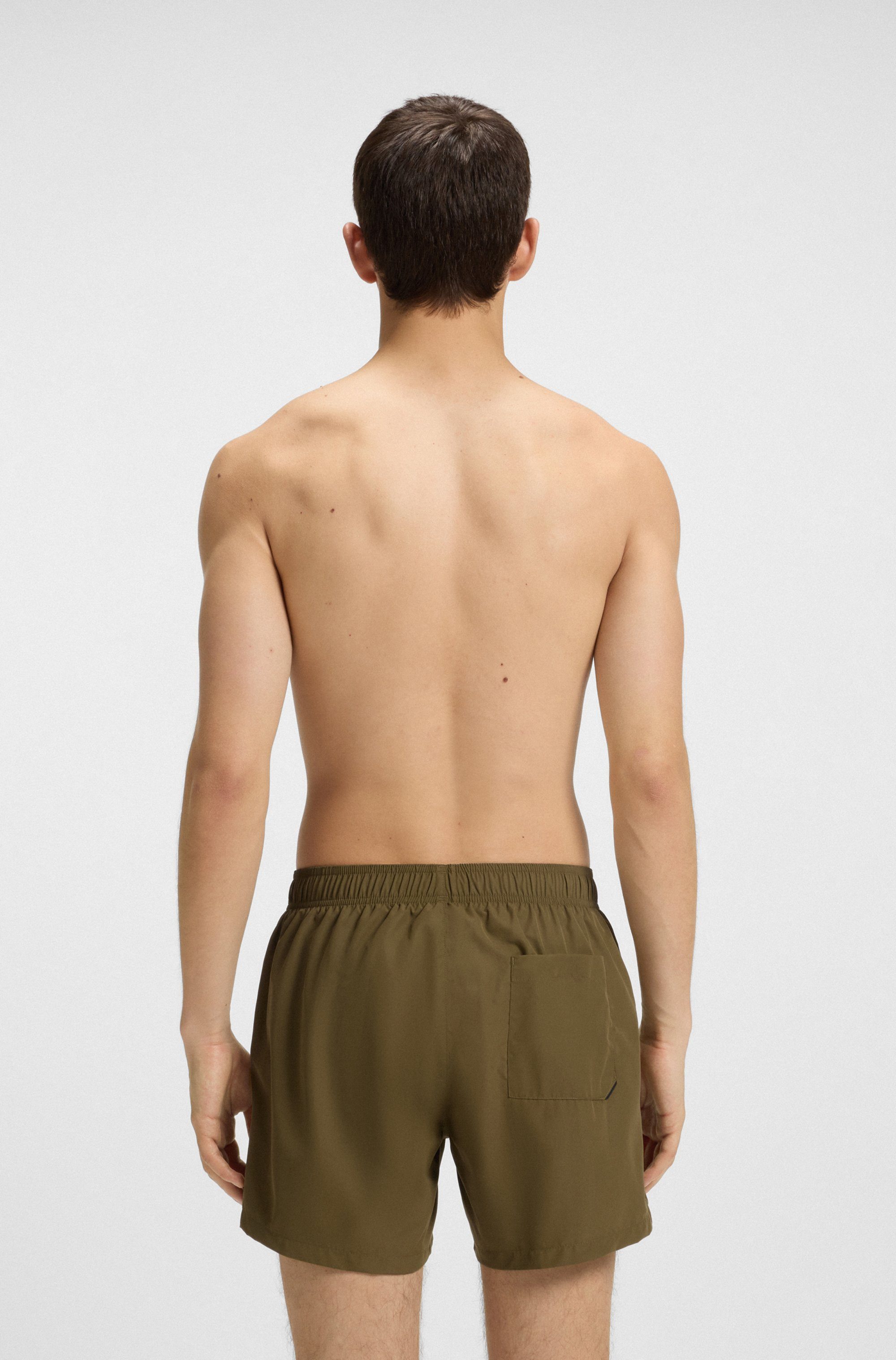 HUGO Badeshorts ABAS seitlich mit großem günstig online kaufen