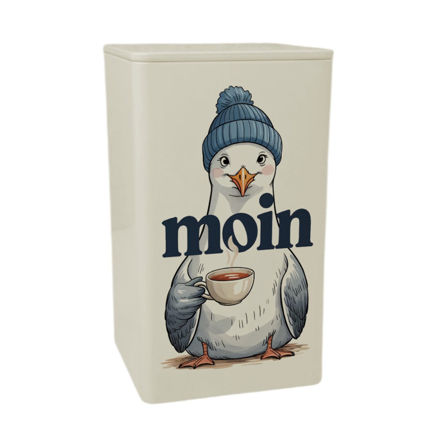 speecheese Aufbewahrungsdose Möwe trinkt Friesentee TeeDose 900ml - MOIN günstig online kaufen