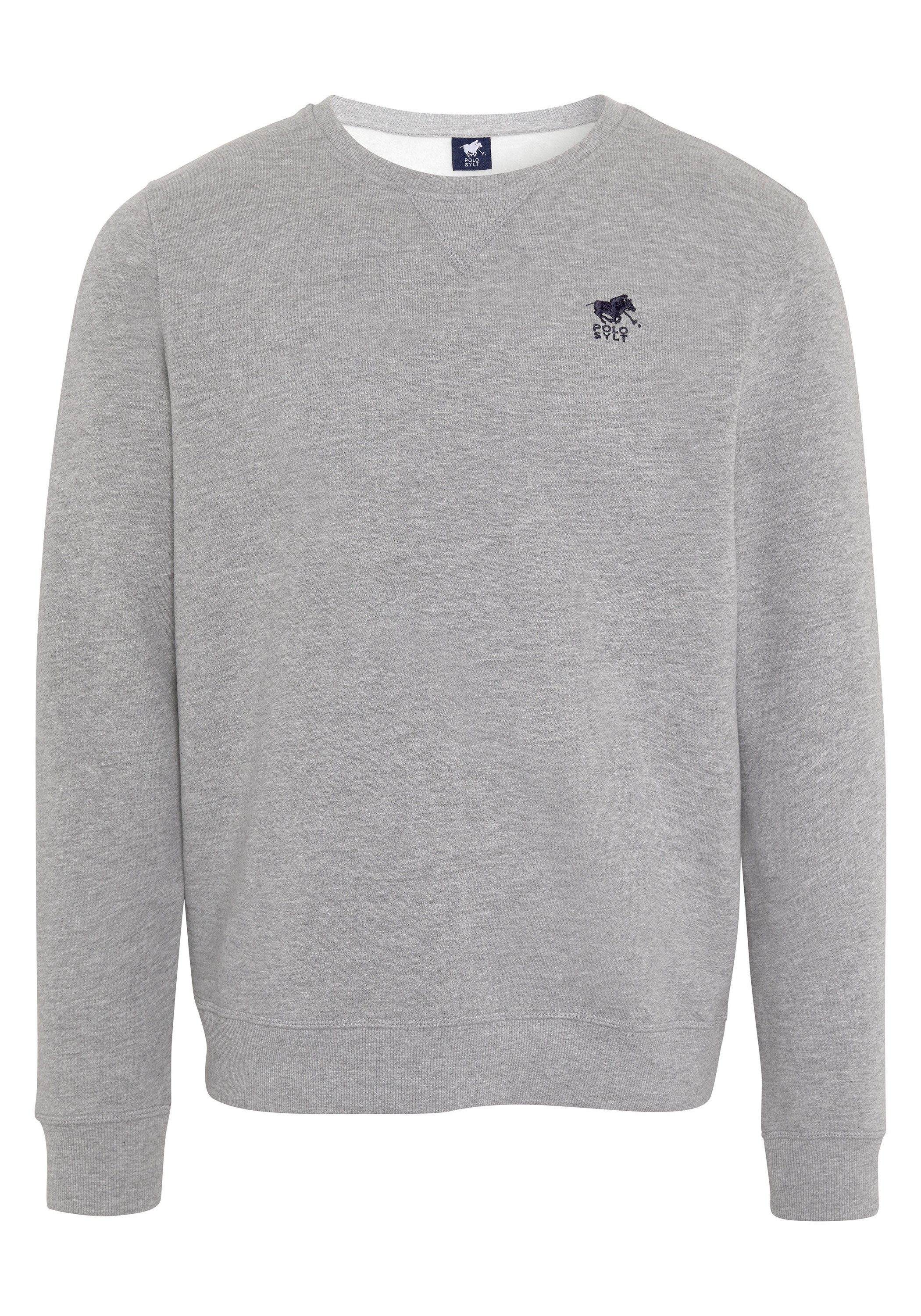 Polo Sylt Sweatshirt mit gesticktem Logo günstig online kaufen