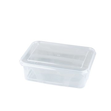 Logiplast Aufbewahrungsbox 10 Stück 194 x 140 x 64 mm 1,2L Volumen (Spar-Set, 10 Stück), spülmaschinenfest, lebensmittelecht, als Gefrierdose geeignet