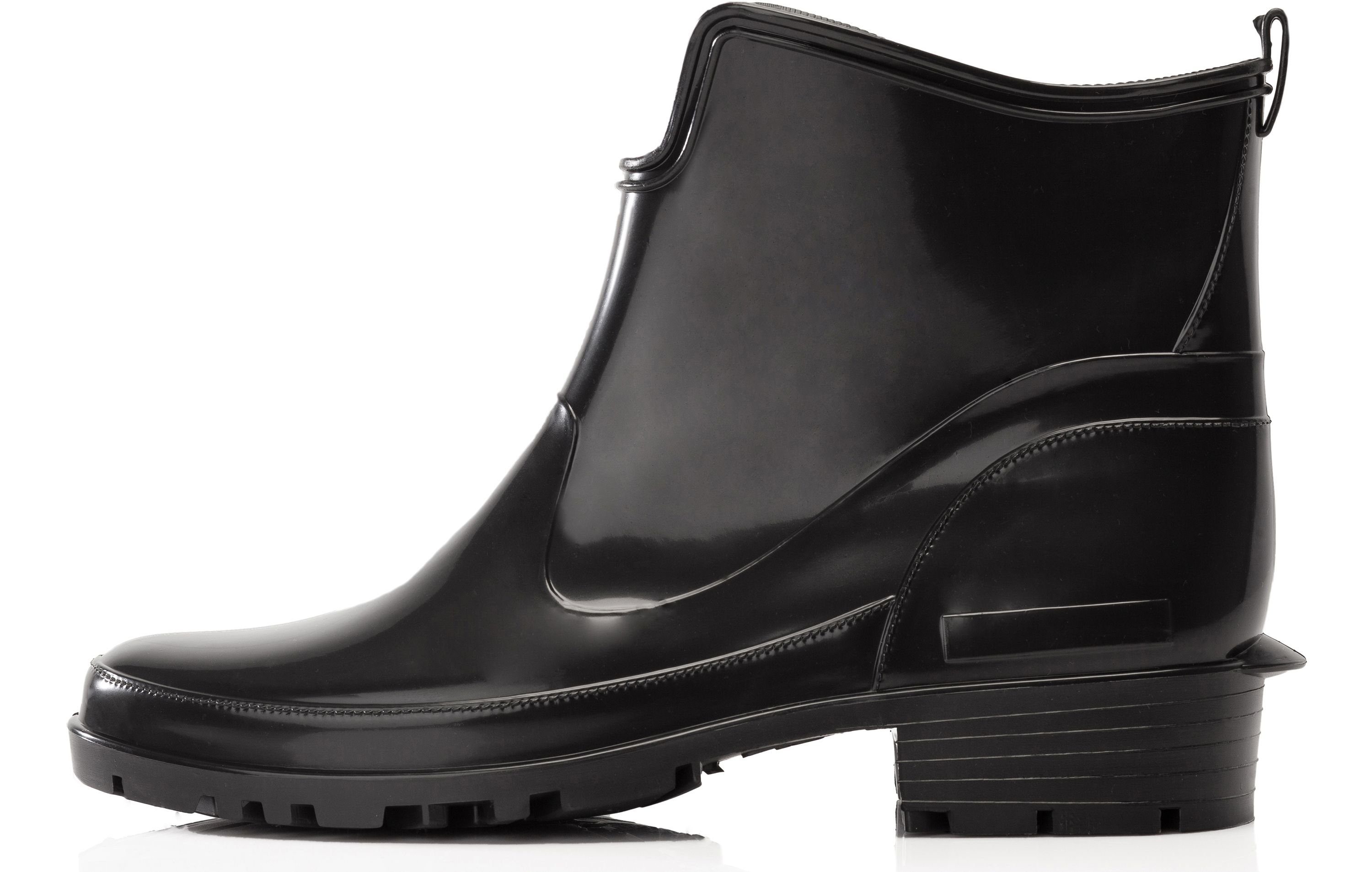 Ladeheid Gummistiefeletten LA-930 kurze Boots für Frauen Gummistiefel Damen wasserfest und bequem