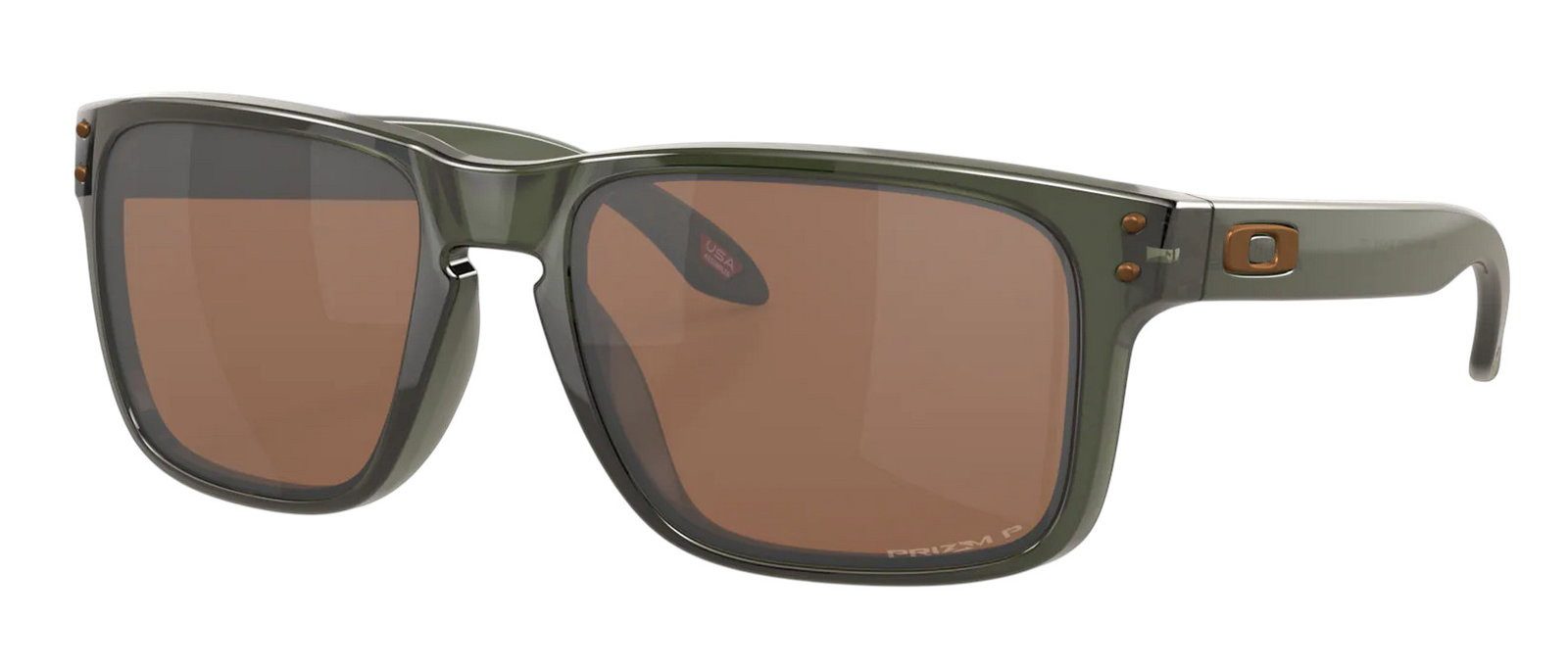 Oakley Sonnenbrille Holbrook (Glasfarbe: Prizm tungsten) matt olive ink - 1 Brille