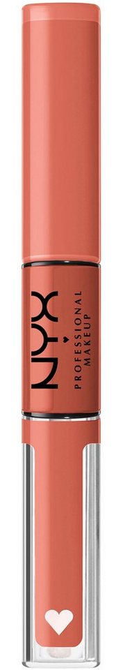 NYX Lippenstift Professional Makeup Shine Loud High Pigment Lip Shine, präziser  Auftrag mit geformtem Applikator, Färbt nicht ab, klebt und verläuft nicht