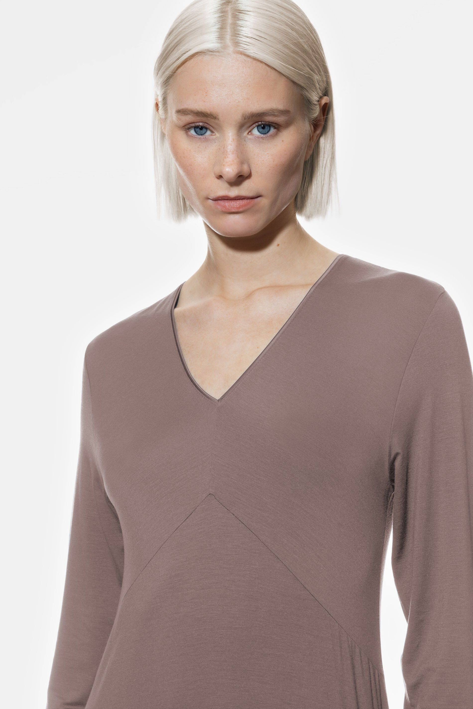 Mey Nachthemd Mey female Nachthemd langarm Serie Pure Chic Uni (1-tlg)
