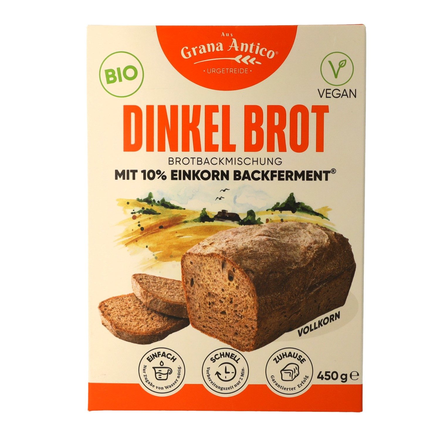 Grana Antico Backmischung Grana Antico BIO Dinkel- und Einkorn- Brotbackmischungen