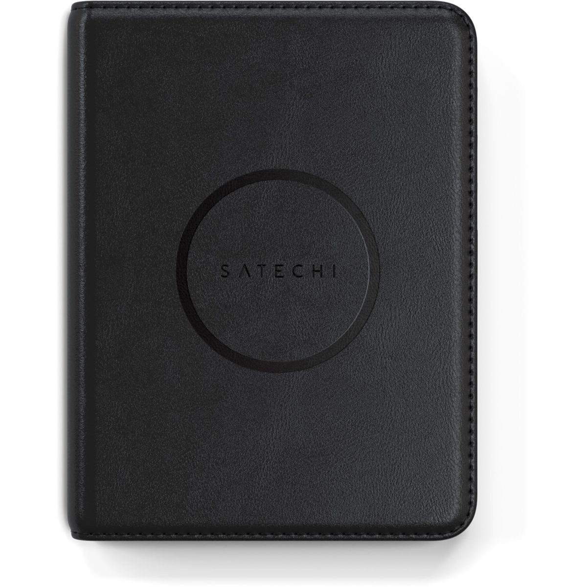Satechi Vegan-Leather Passport Wallet with Find My GPS-Tracker