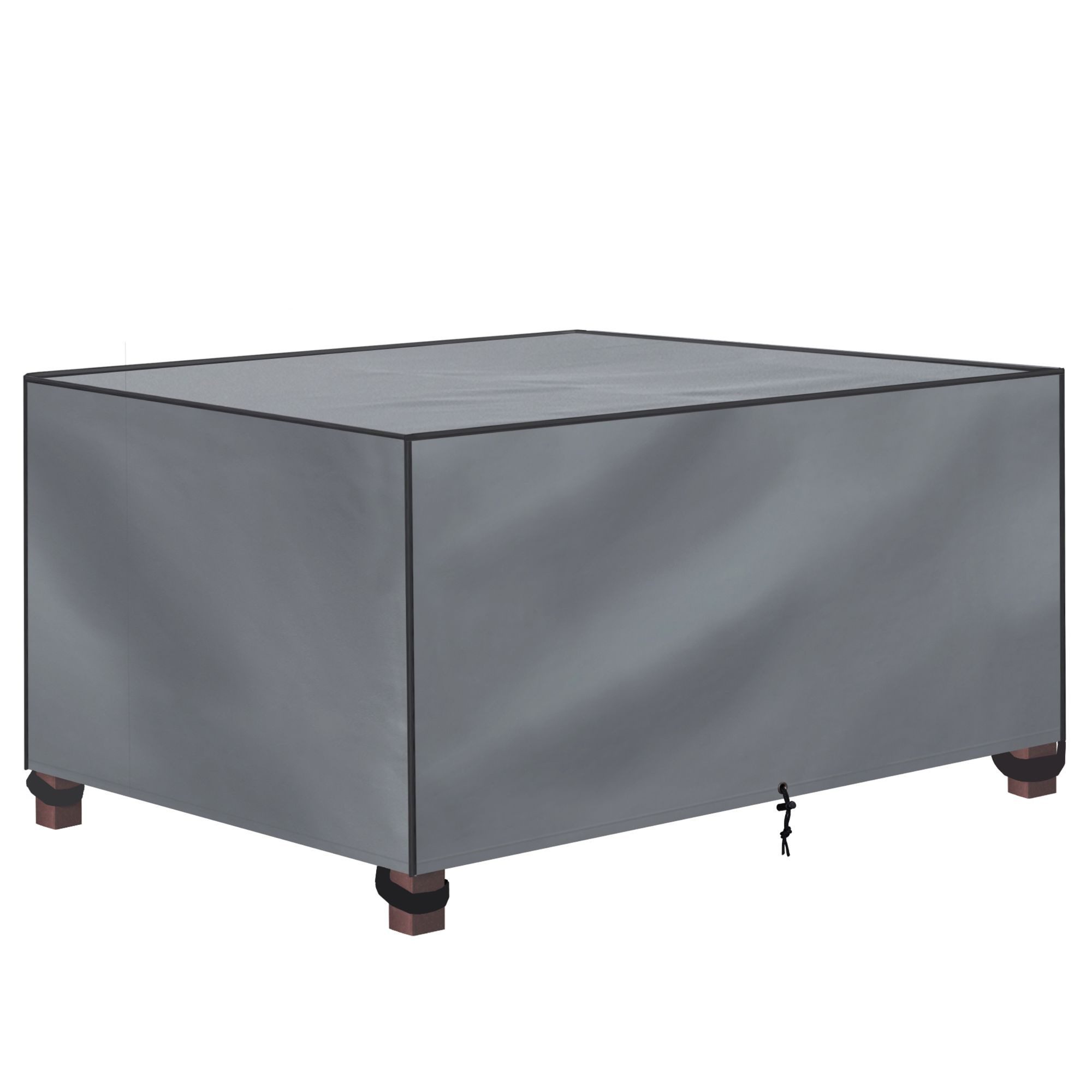 bonsport Abdeckhaube Gartentisch Schutzhülle aus 600D Oxford Polyester, wasserdicht