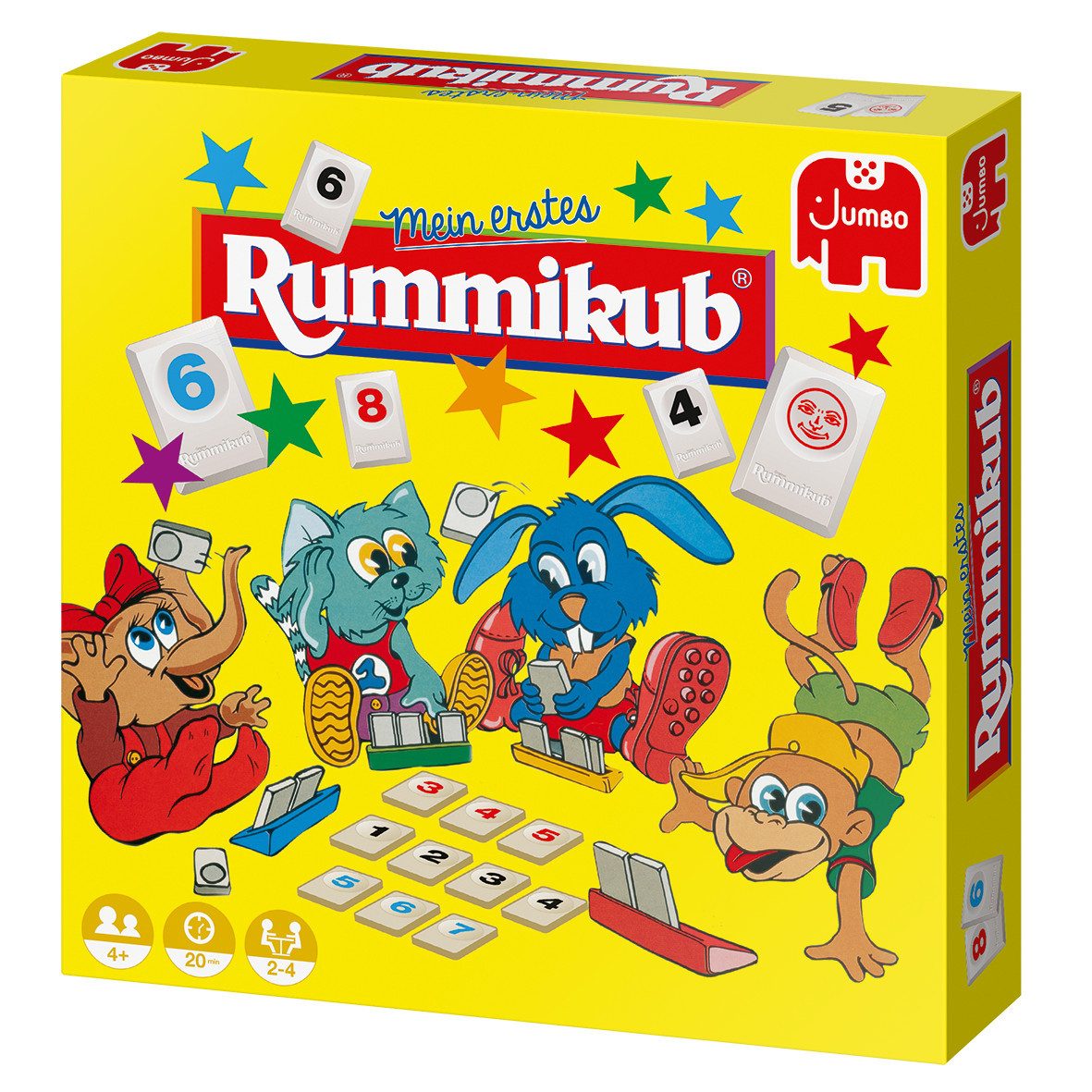 Jumbo Spiele Lernspielzeug Mein erstes Rummikub, günstig online kaufen