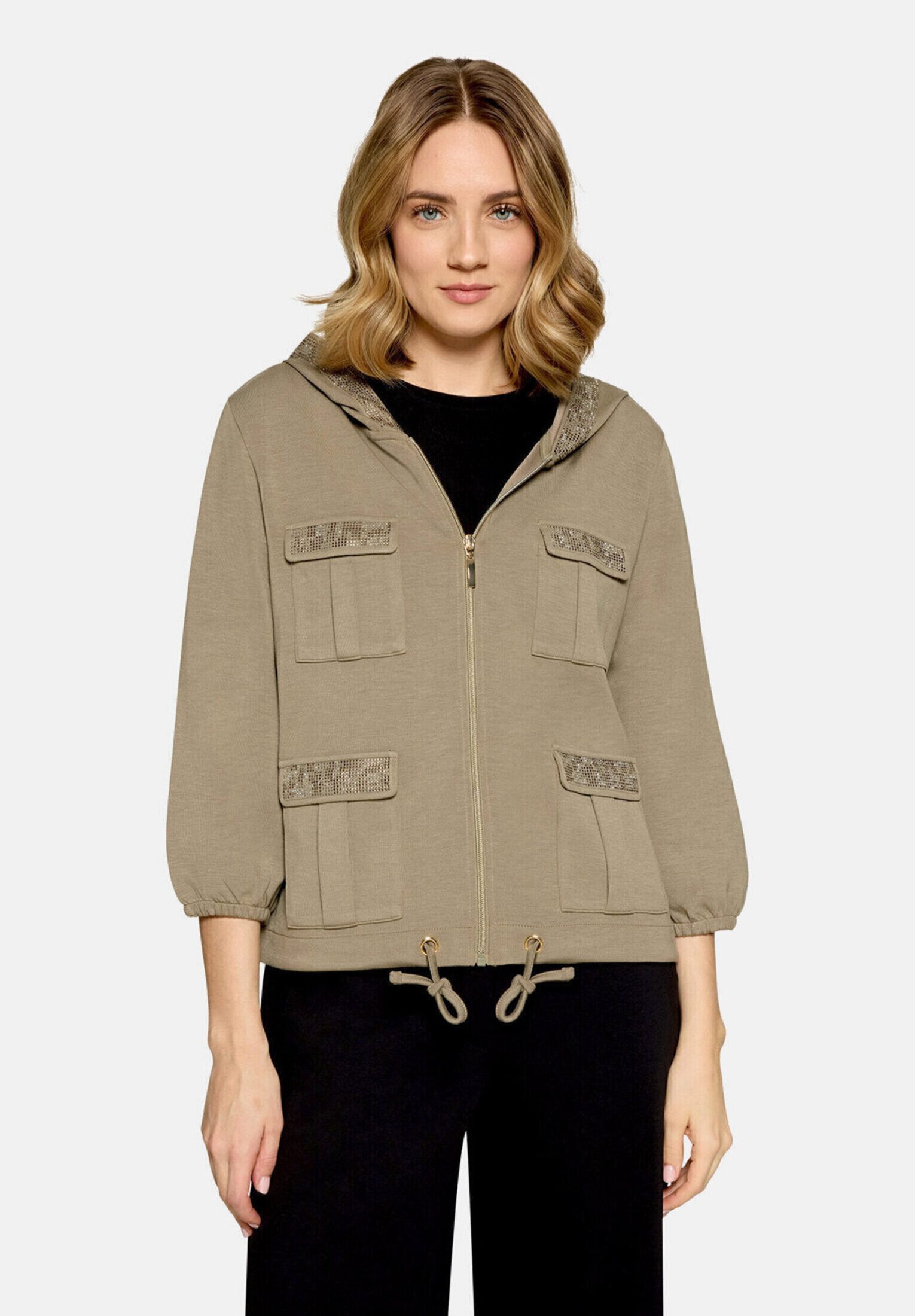 Betty Barclay Sweatjacke Damen mit Kapuze – Bild 2 von 5