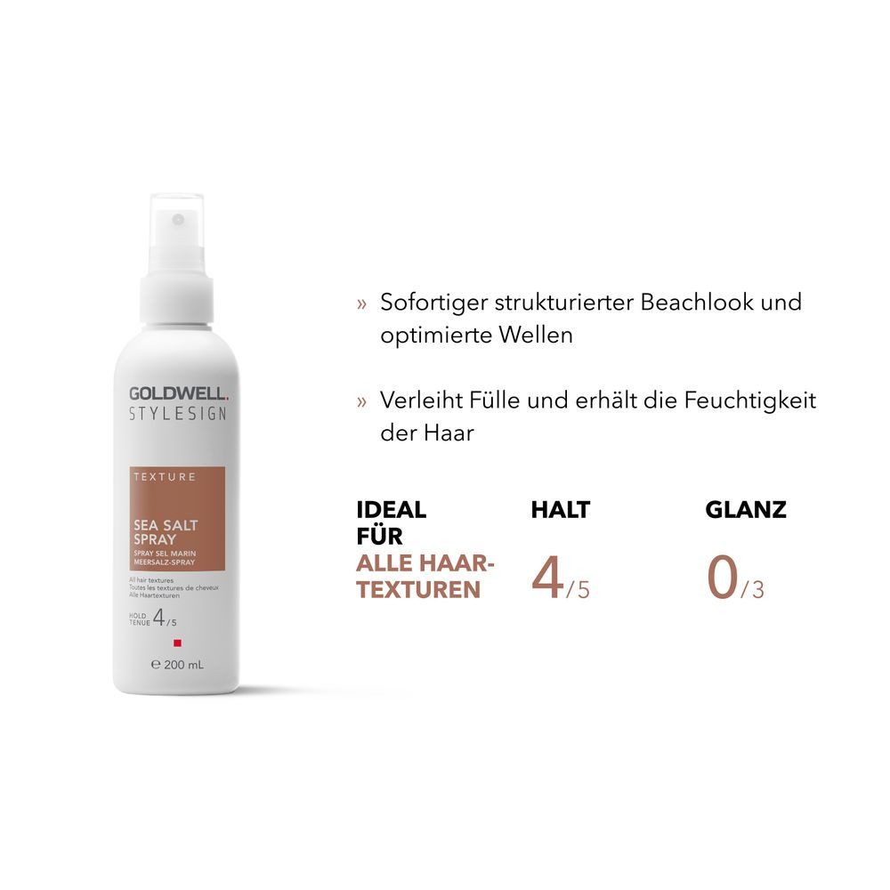 Goldwell Haarpflege-Spray Goldwell StyleSign Sea Salt Spray 200 ml