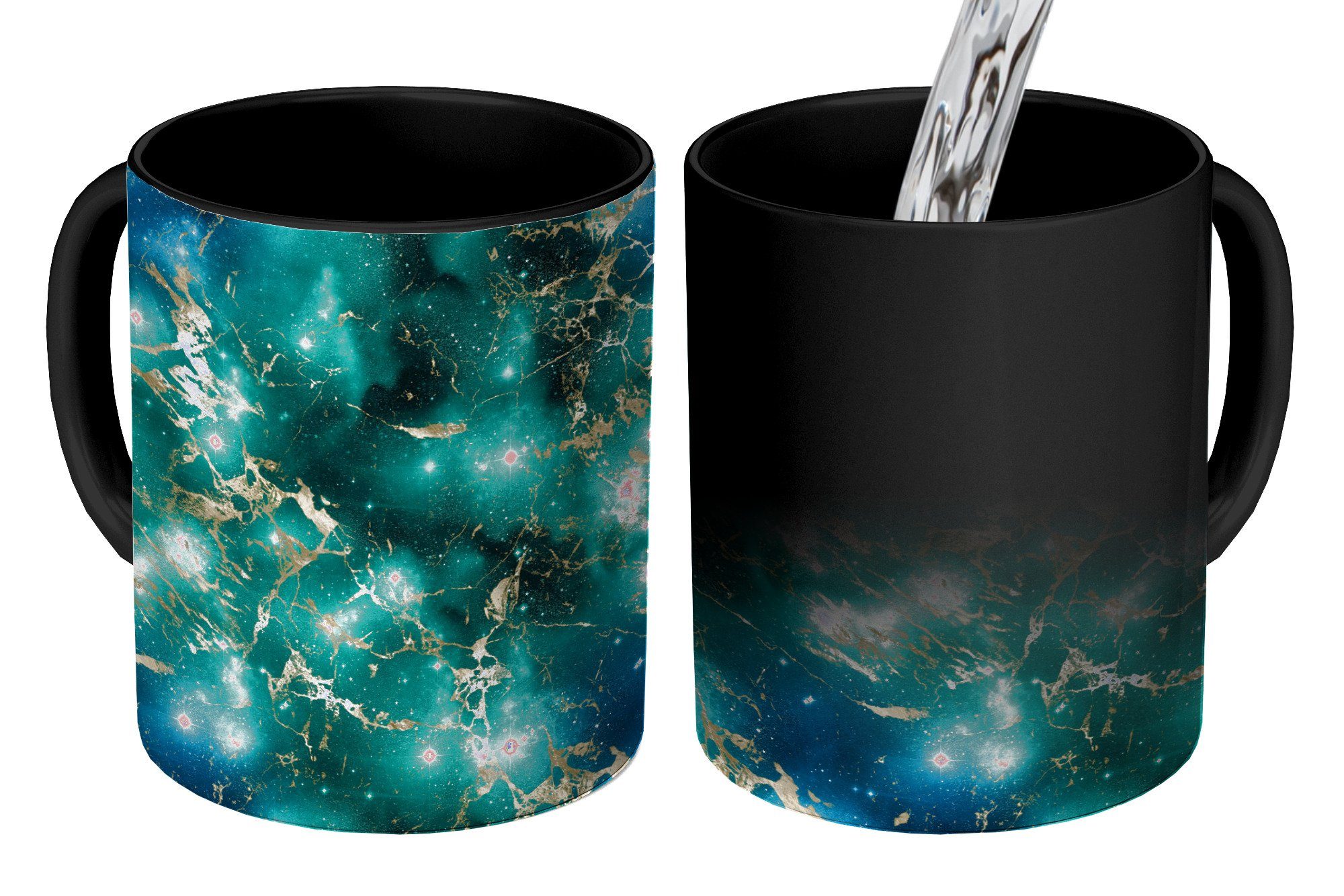 Tasse Raum - Gold - Marmor - Muster