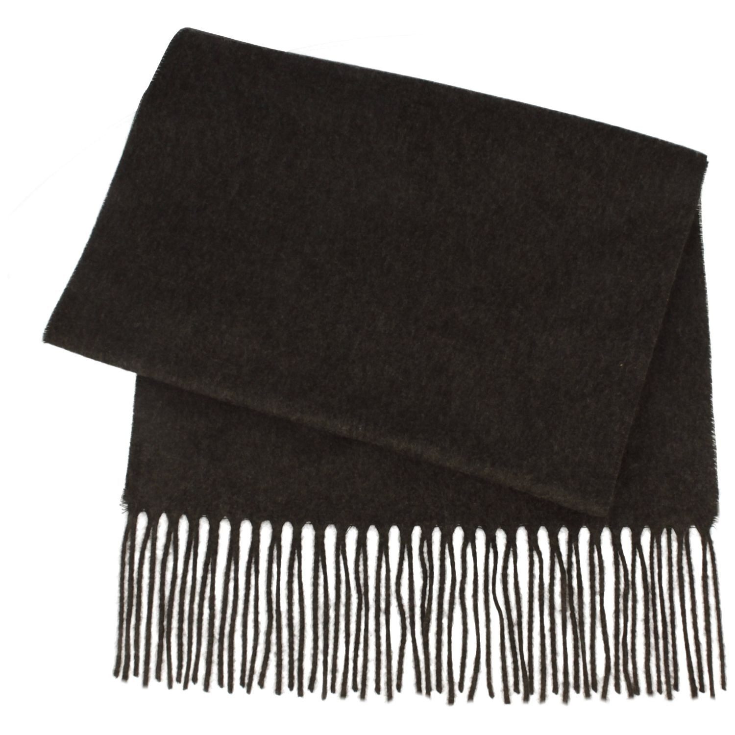 Breiter Modeschal, weich mit Fransen aus günstig online kaufen