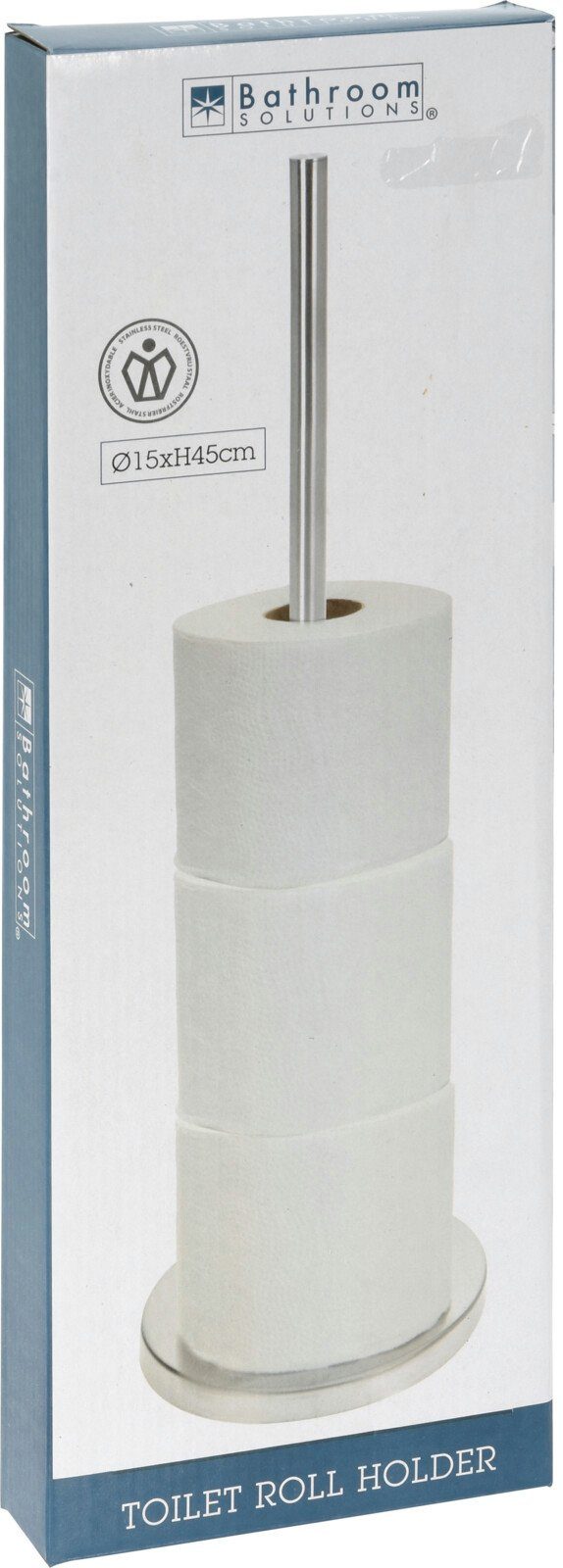 Koopman Toiletten-Ersatzrollenhalter Klopapierhalter Toilettenpapier 45 cm günstig online kaufen