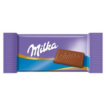 MILKA Geschenkbox Milka NAPS Mix Schokoladentäfelchen 1,0 kg (Packung, 207 St., 1kg Schokolade), Schokoladentäfelchen 1kg, glutenfrei, vegetarisch