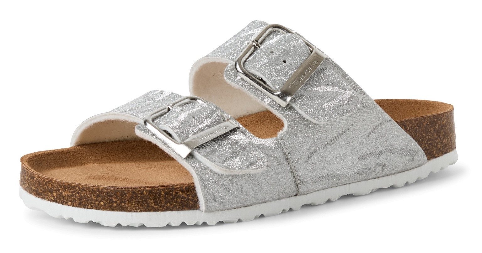 Tamaris Pantolette, Sommerschuh, Schlappen mit gepolstertem günstig online kaufen