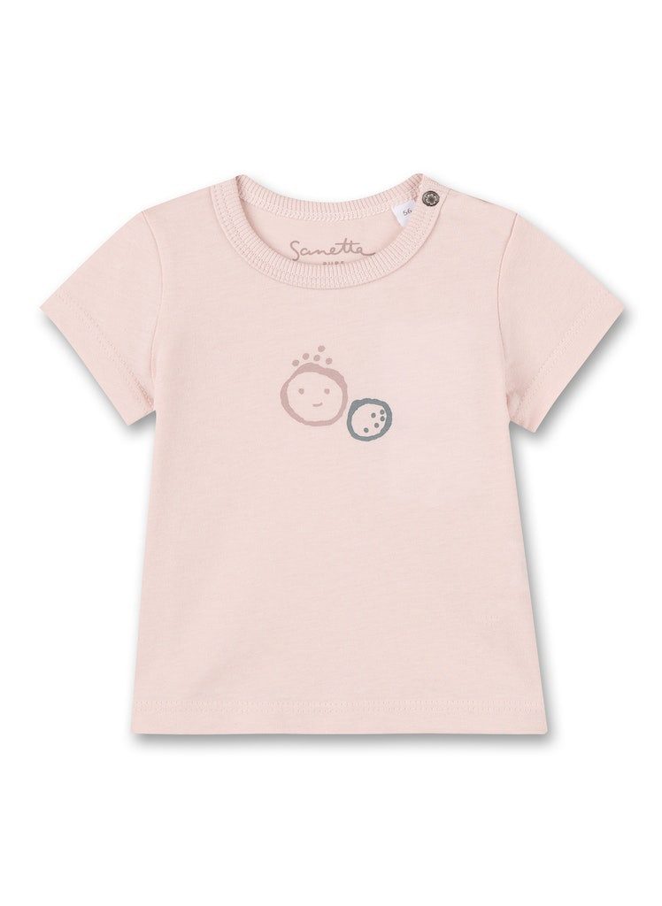 T-Shirt Baby T-Shirt aus Bio-Baumwolle mit Rundhalsausschnitt