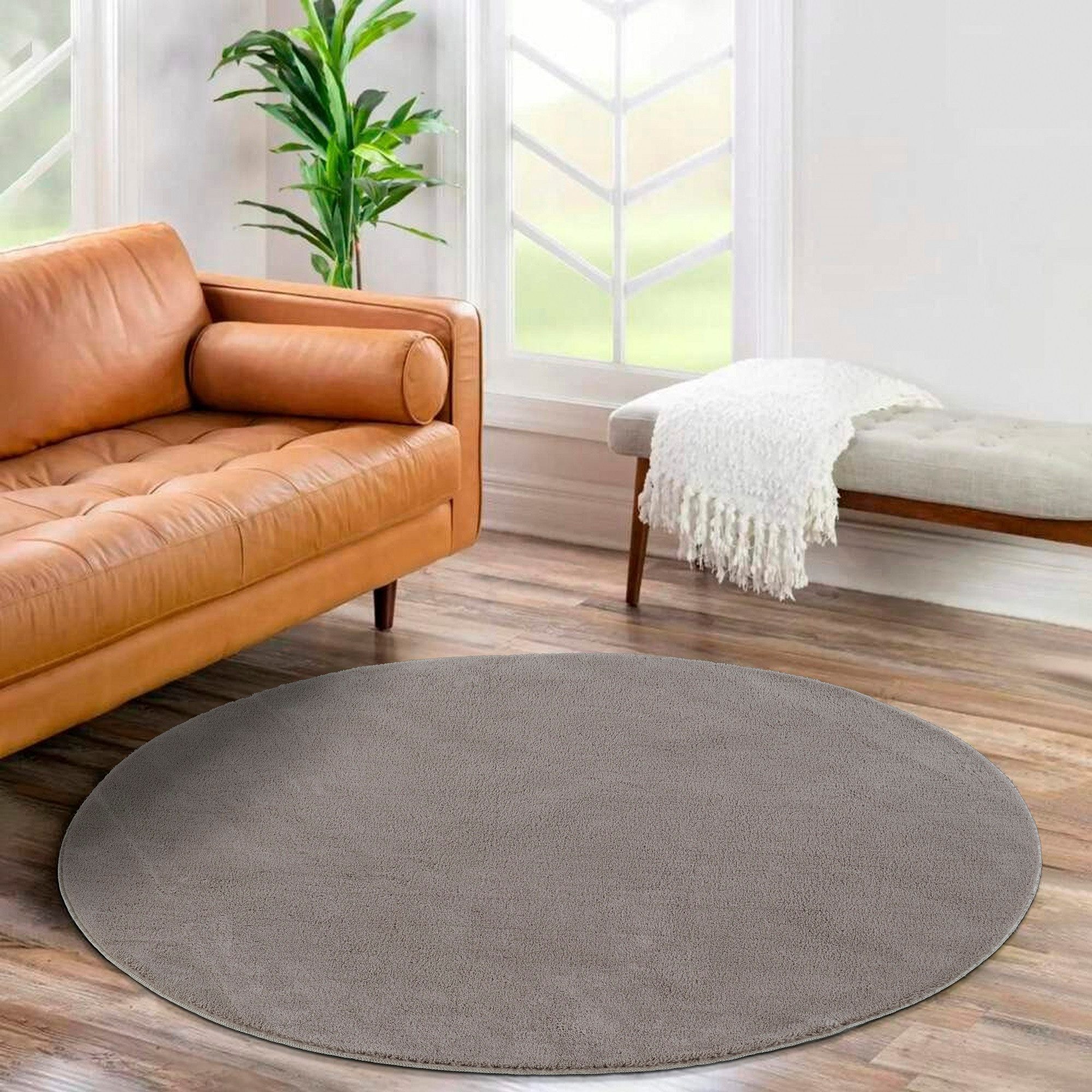 Jimri Teppich Fluffy flauschiger Teppich Läufer Hochwertige Kurzflor Teppic günstig online kaufen