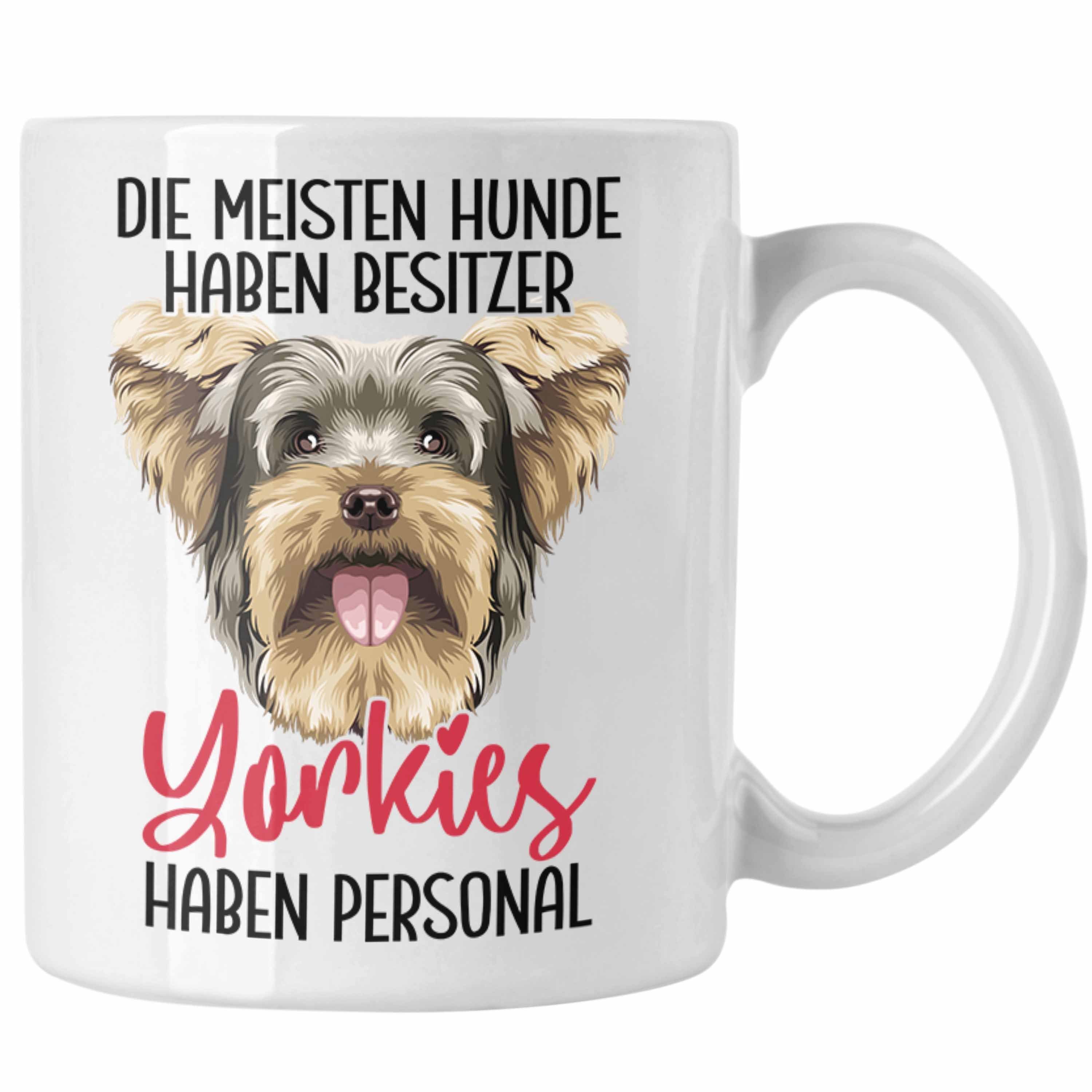 Weiss Geschenk Ges Tasse Yorkie Liebhaber Hund Tasse Kaffee-Becher Yorkie-Besitzer Trendation