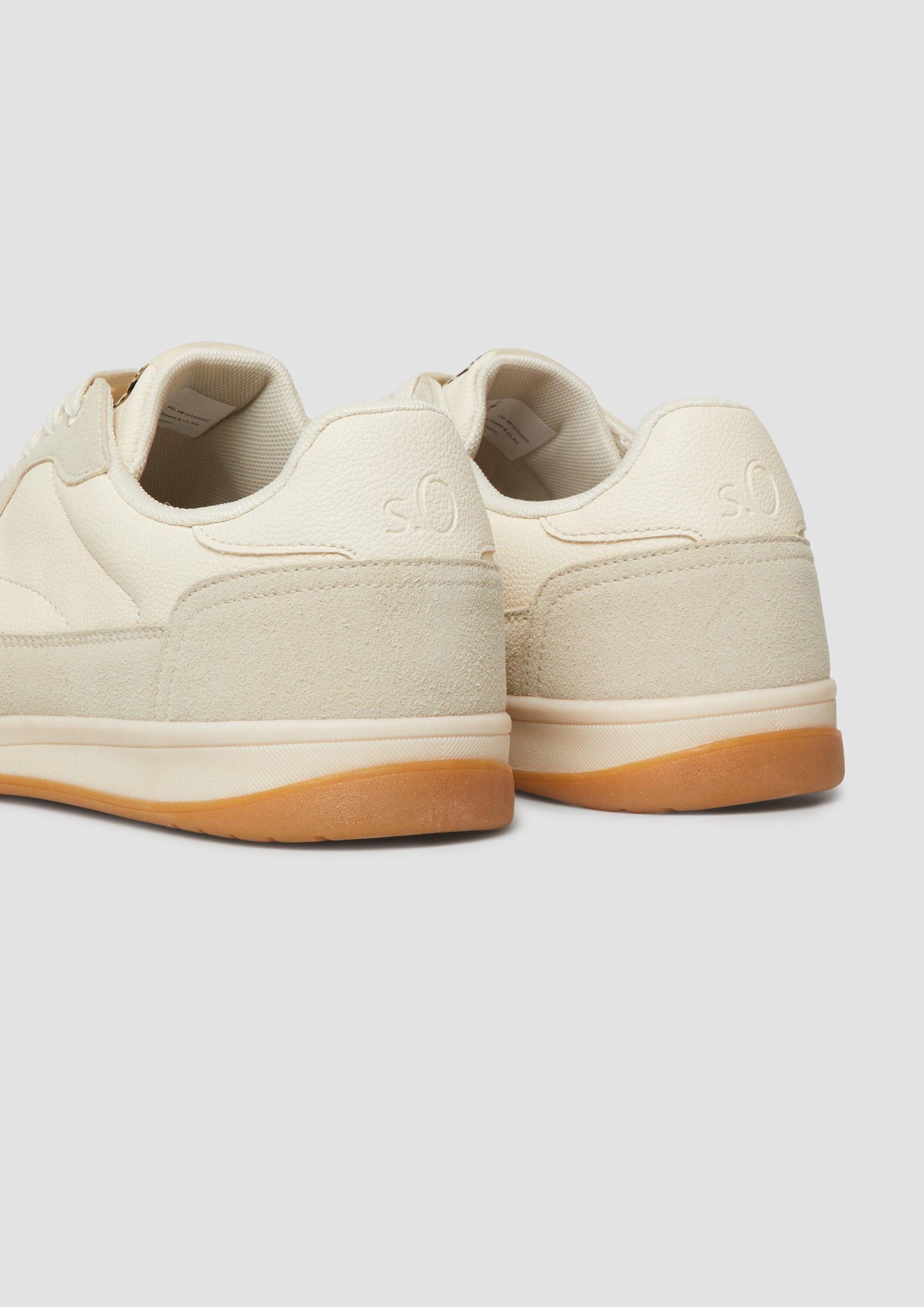 s.Oliver Sneakers Sneaker Sneaker in Leder-Optik