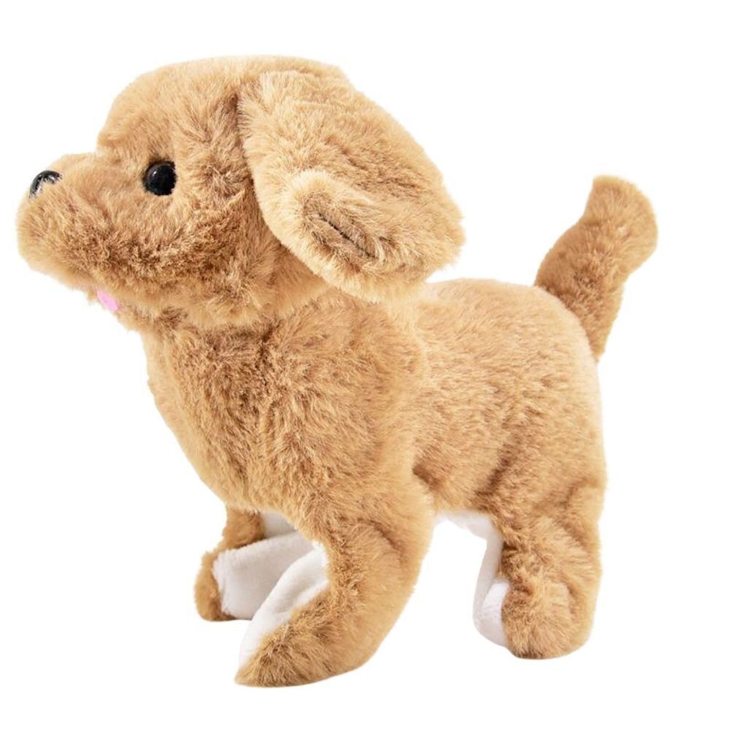 Kögler Kuscheltier Laufender Hund mit Sound Kuscheltier aus Plüsch