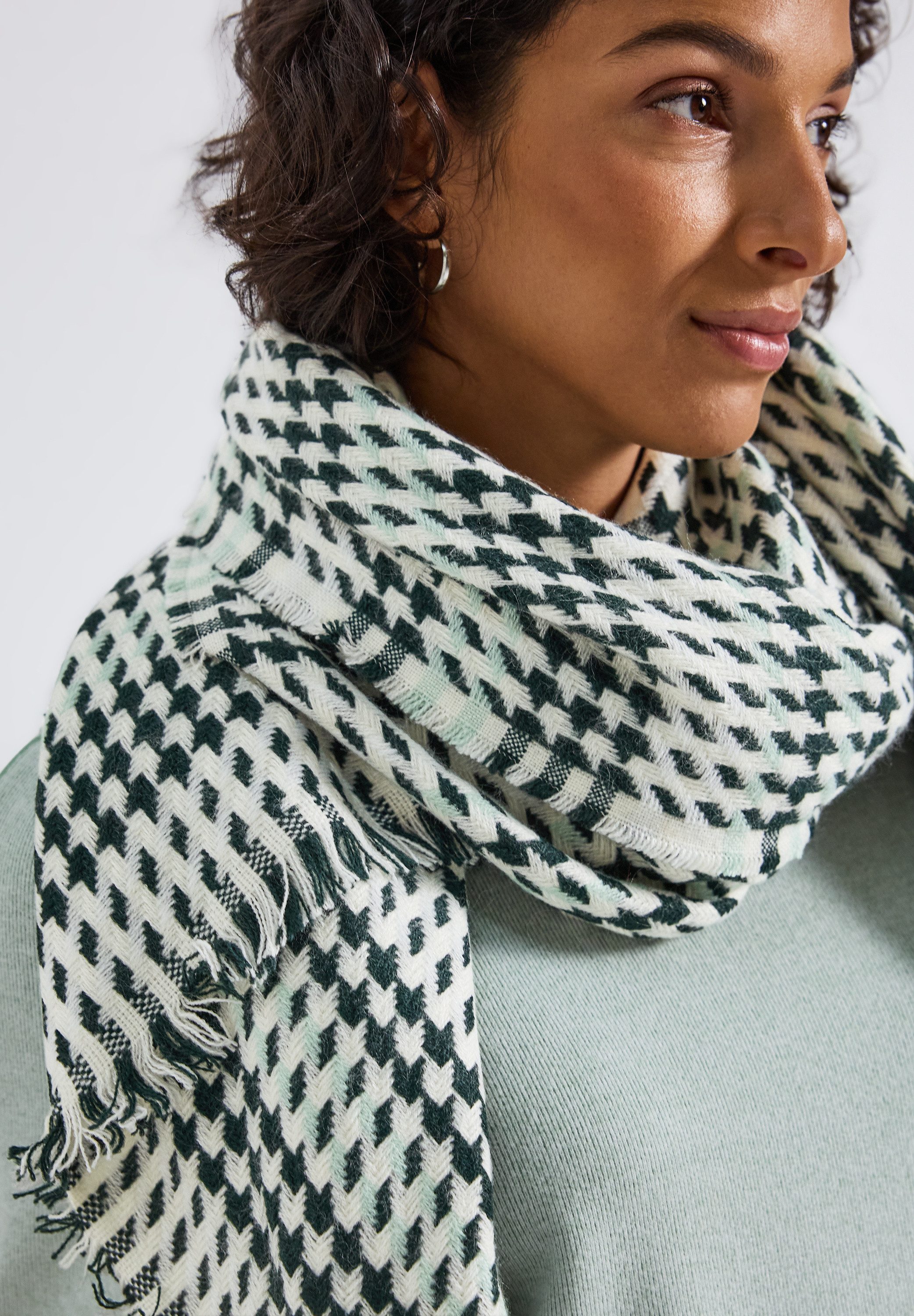 STREET ONE Schal, mit Karomuster
