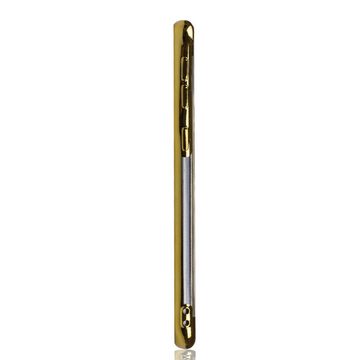König Design Handyhülle Samsung Galaxy M20, Samsung Galaxy M20 Handyhülle Bumper Backcover Gold