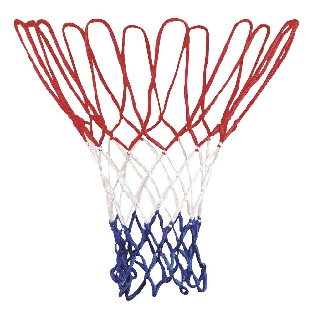 Hudora Basketballnetz 71745, Größe 45,7 cm, dreifarbig, Passend für alle HUDORA Basketballkörbe