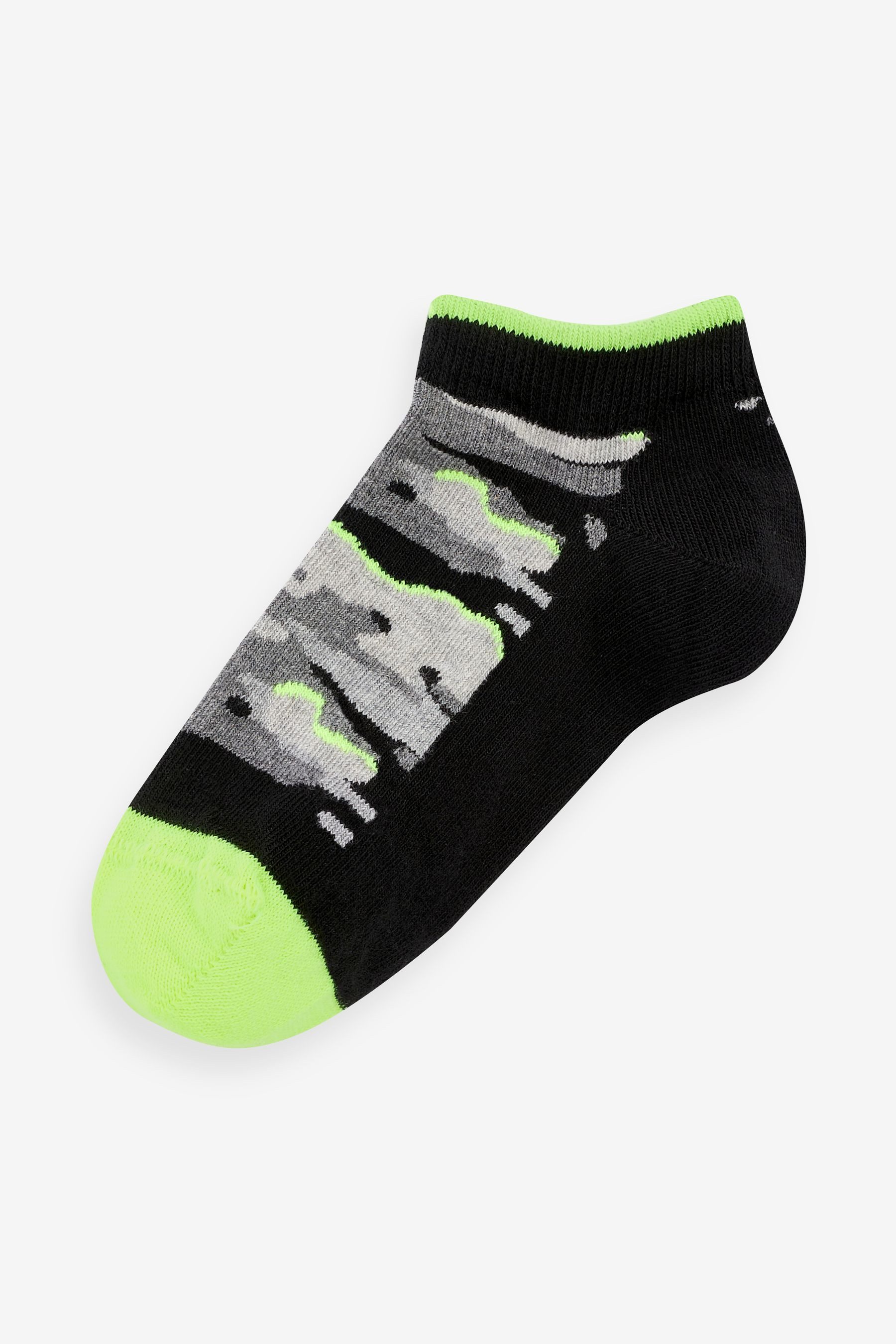 Next Basicsocken 7 x Sneaker-Socken mit hohem Baumwollanteil (7-Paar)