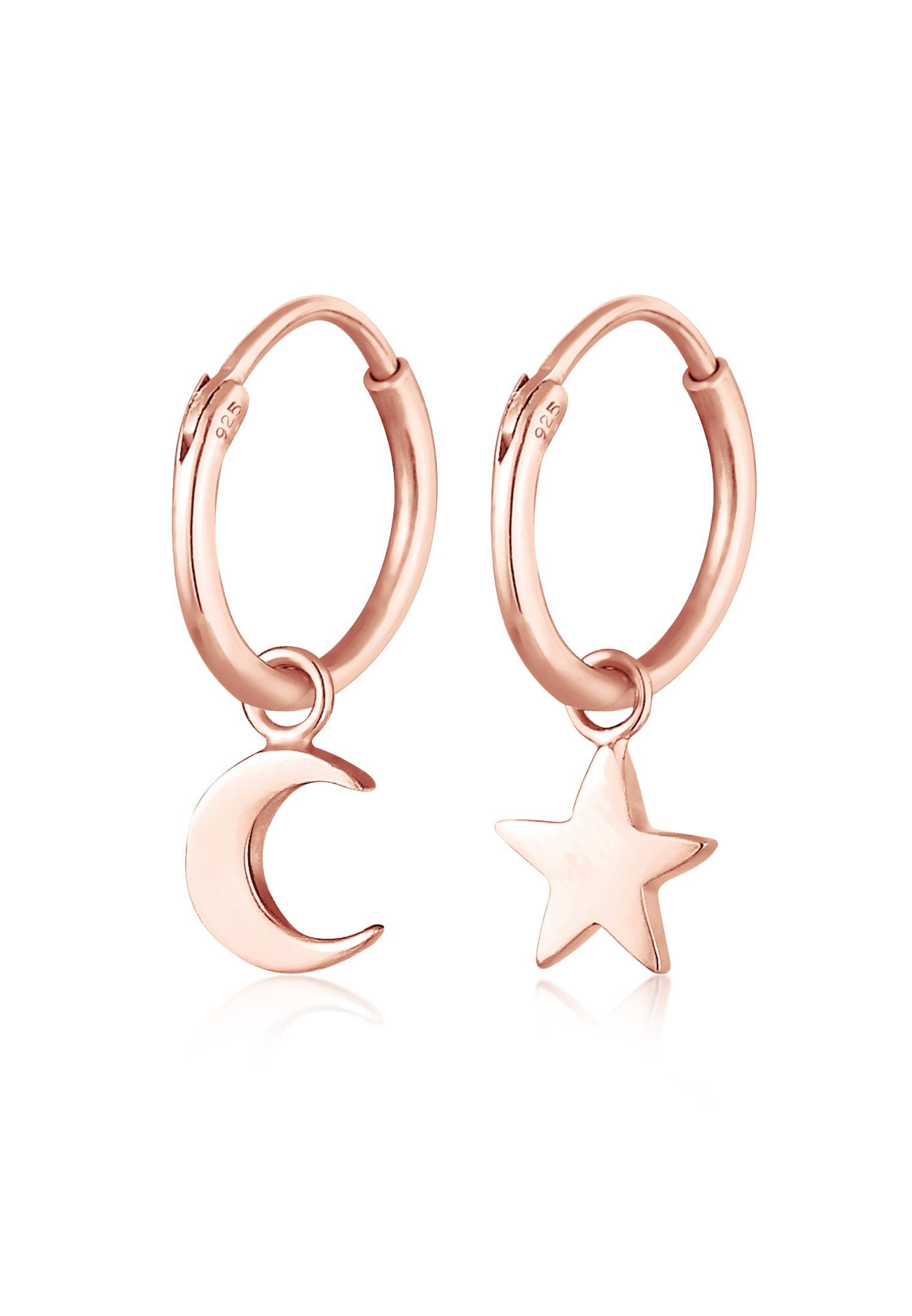 Ring Mond Und Sterne Gold: 925 Silber Ring Mit Zirkonia | Schmuck Günstig Online Kaufen