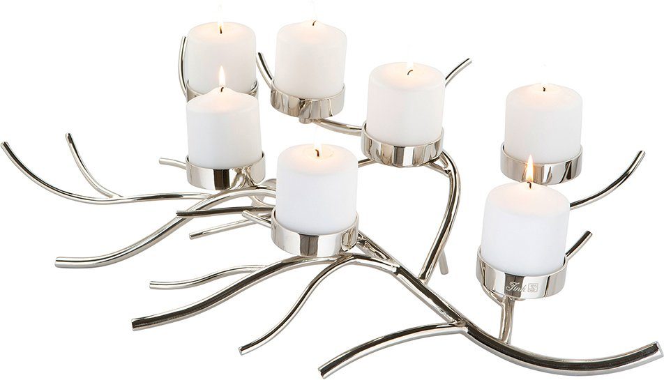 Fink Kerzenleuchter RAMUS (1 St), 7-flammig, mit filigraner Aststruktur | Kerzenständer