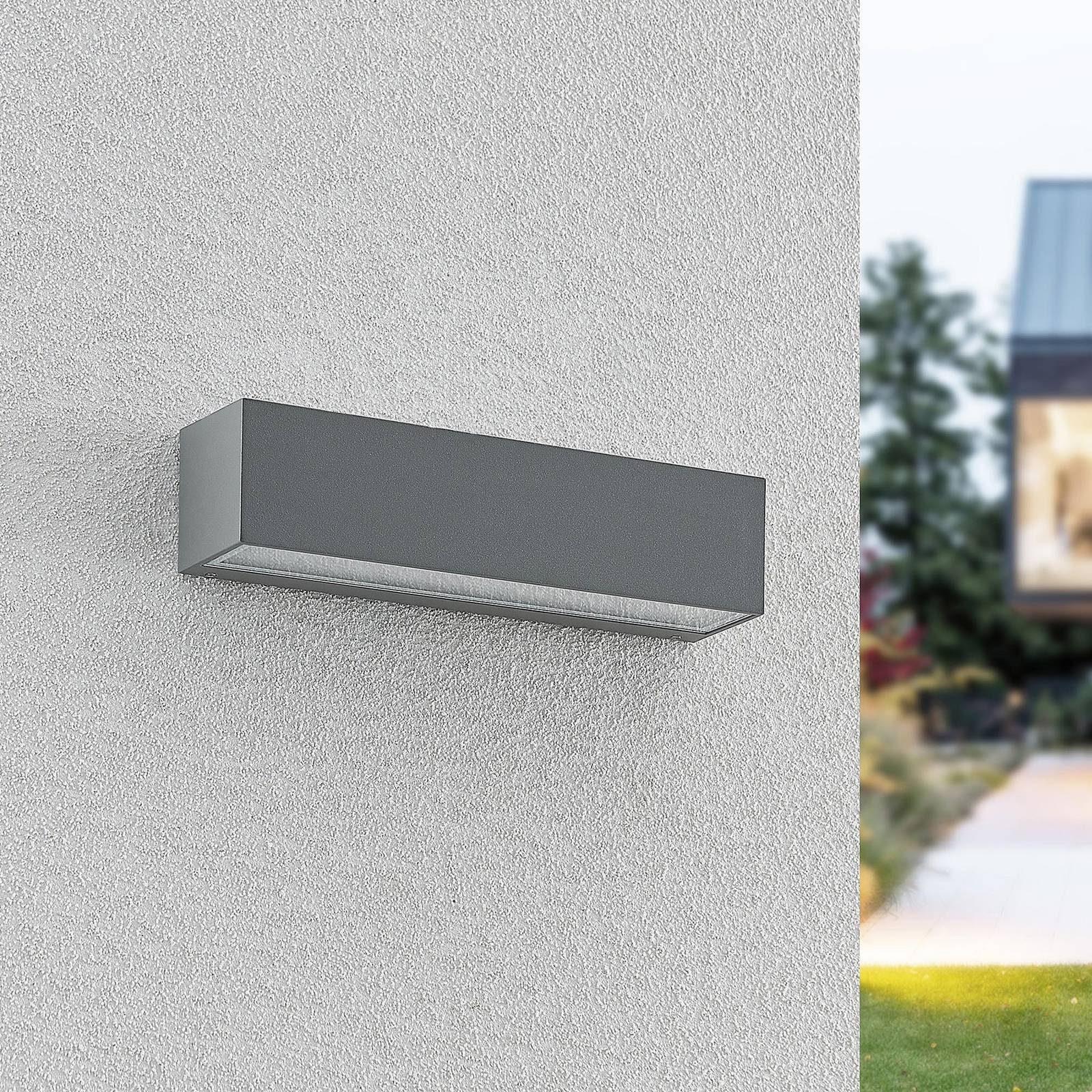 Arcchio Außen-Wandleuchte Lengo, LED 14 W gesamt, Farbwechsel warmweiß / tageslicht