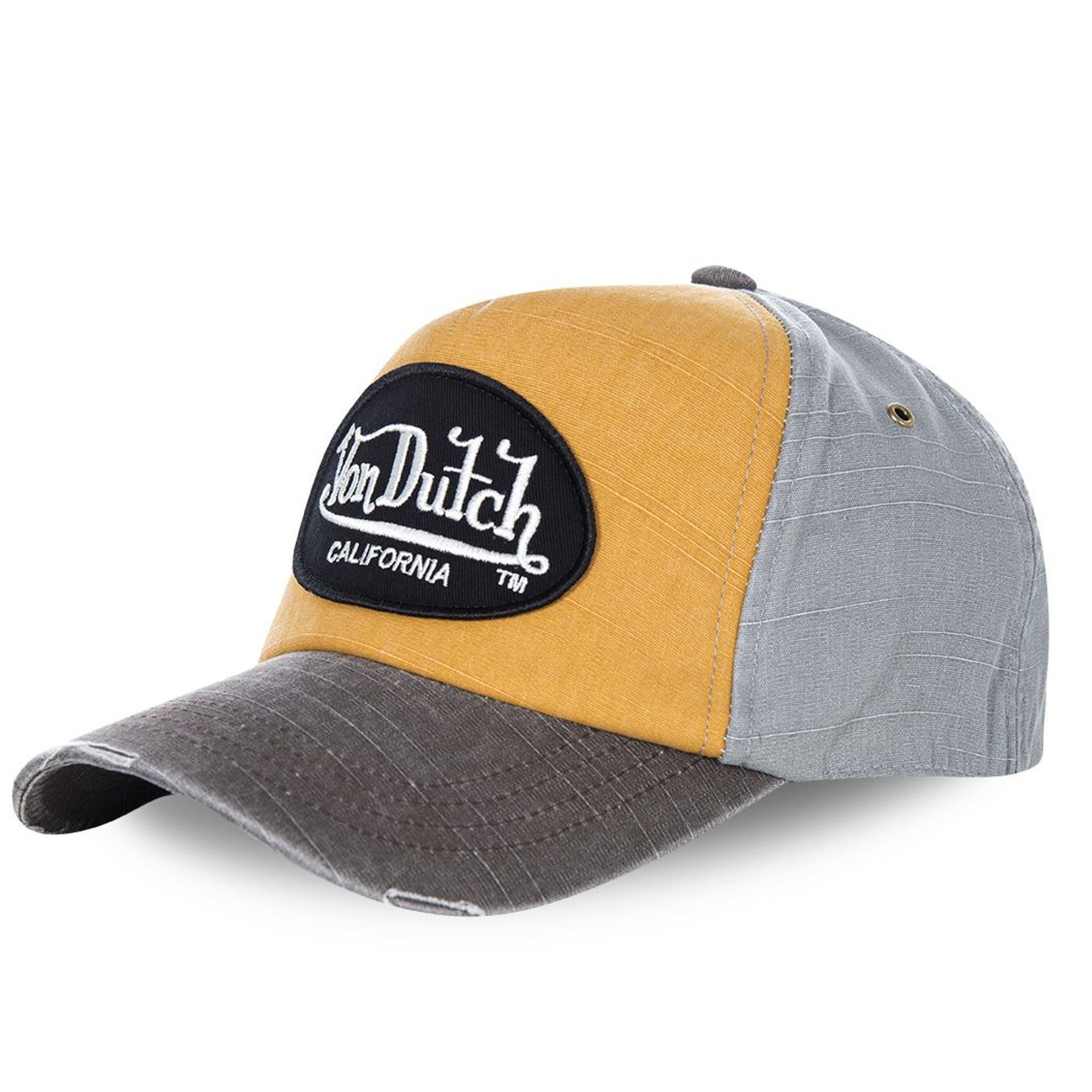 Von Dutch Baseball Cap Von Dutch Originals Baseball Cap - 3-TONE (Basecap, Basecap) Used-Look