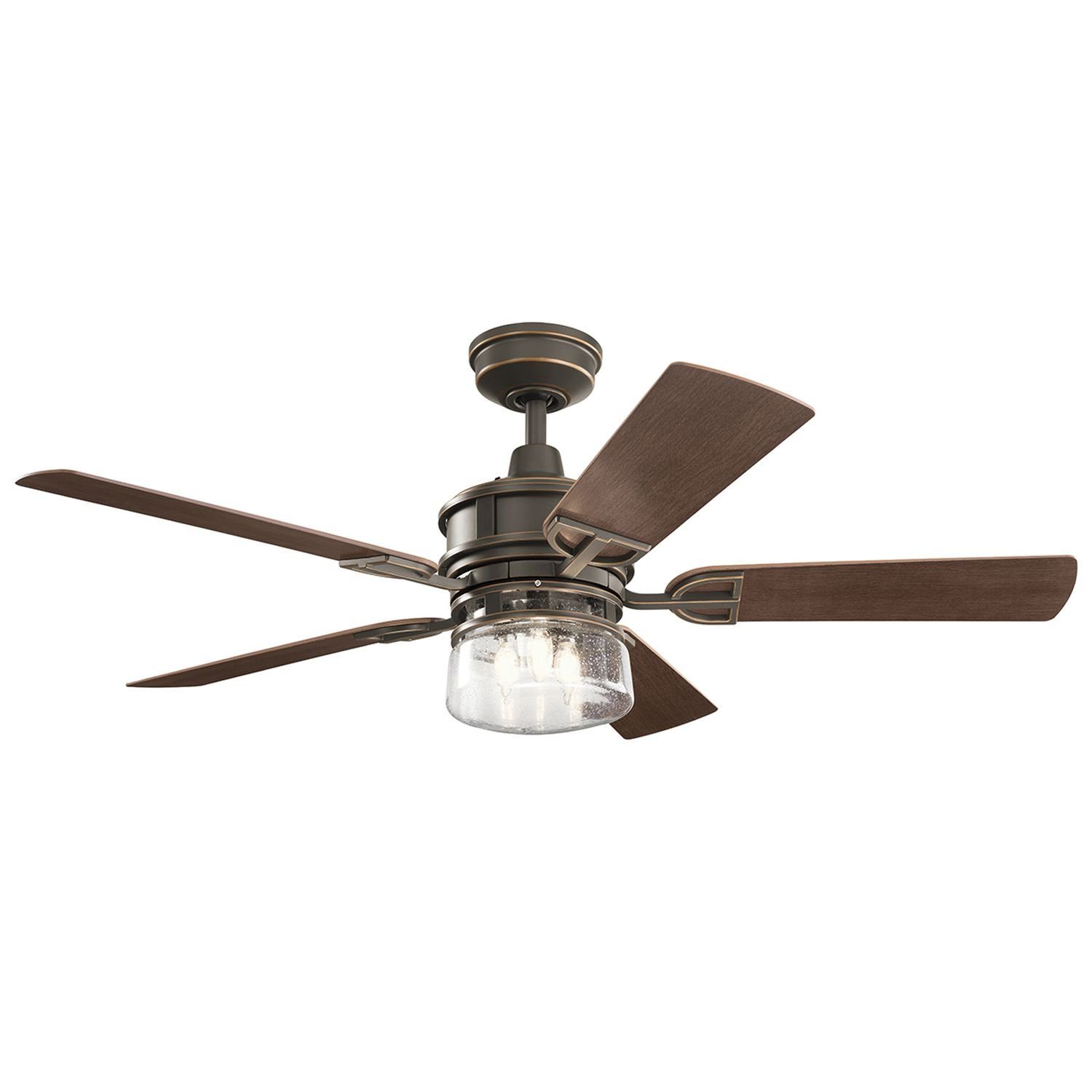 Licht-Erlebnisse Deckenventilator BRADLEY, Ventilator mit Beleuchtung Fernbedienung LED dimmbar Ø132 cm Sommer