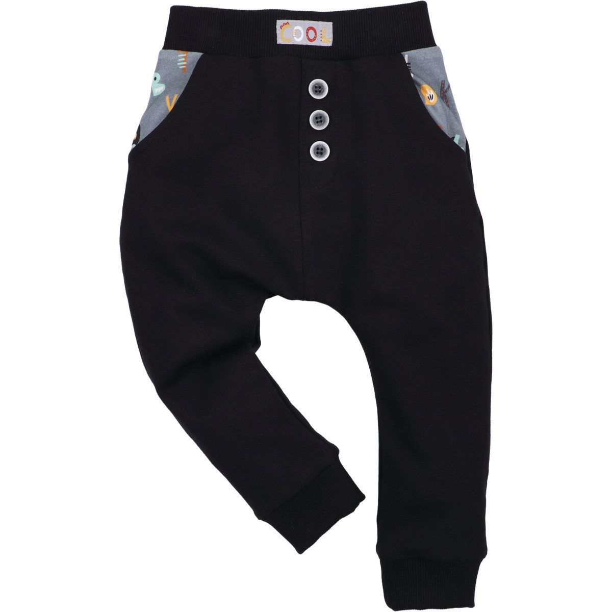 NINI Stoffhose Cool Unisex Kinder (1-tlg) Stoffhose, Jogginghose, Jogger, Sporthose, Chino