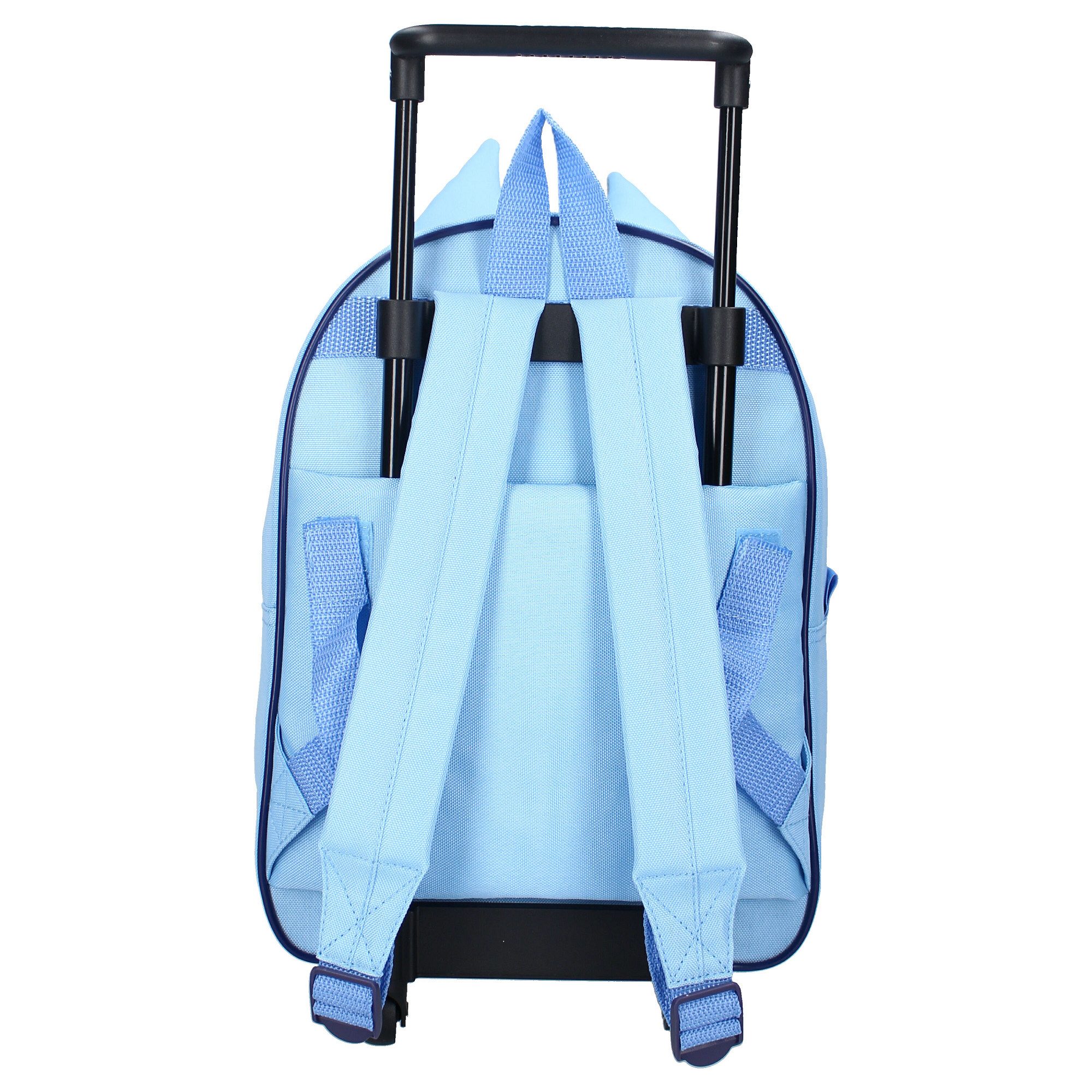 Vadobag Kinderrucksack Bluey Rucksack mit Trolleyfunktion – Kindergarten- & Reiserucksack