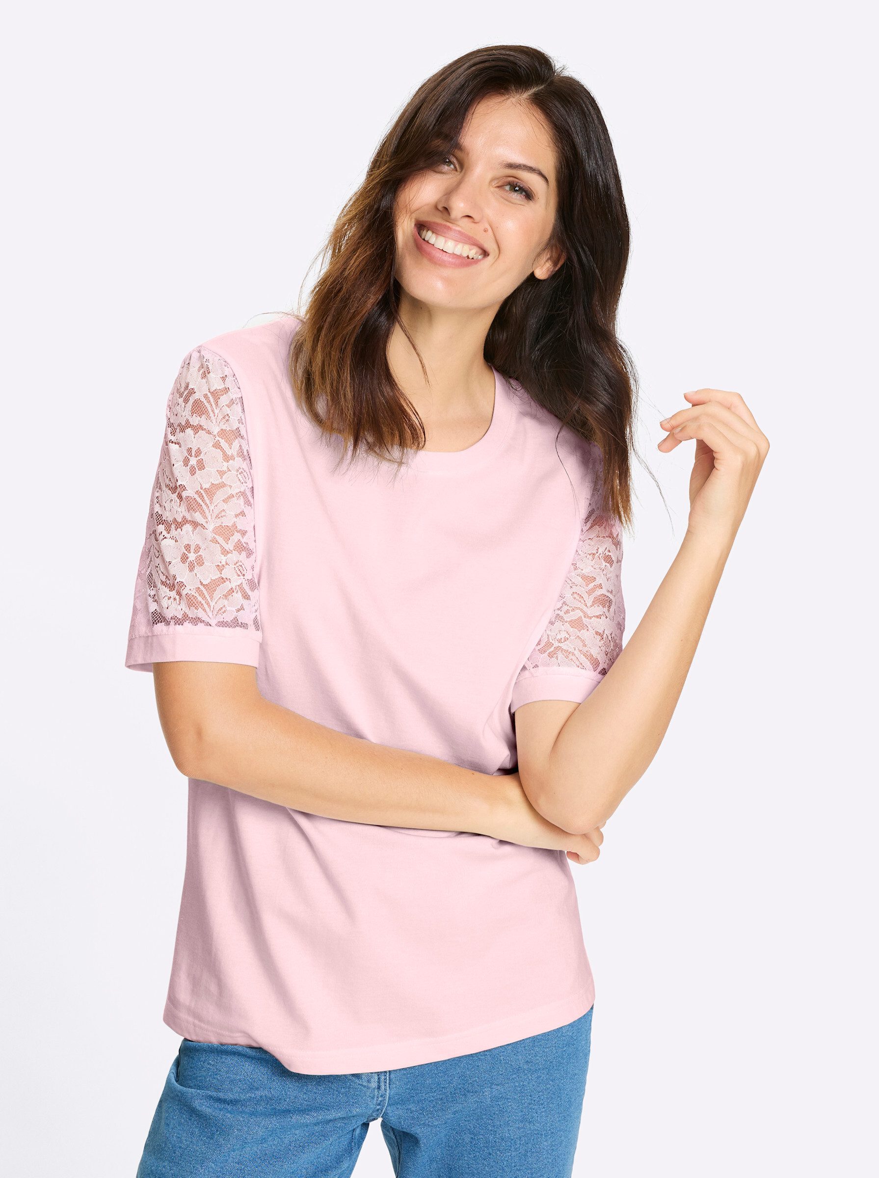 Sieh an! T-Shirt Kurzarm-Shirt Kurzarm günstig online kaufen