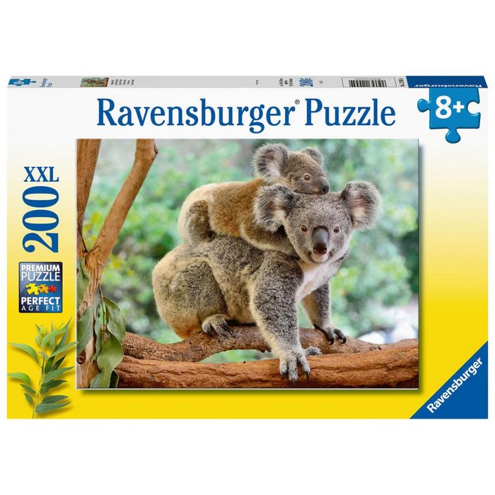 Ravensburger Puzzle Koalafamilie 200 Teile XXL Puzzleteile
