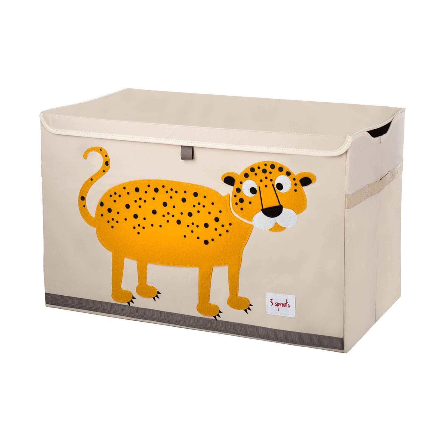 3 Sprouts Aufbewahrungsbox 3 Sprouts - Aufbewahrungskiste Leopard