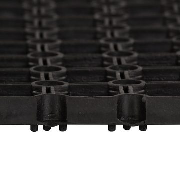 Fußmatte Fußmatte Rechteckig 40x60 cm Gummi Abtreter, vidaXL, Rechteck, Höhe: 0 mm