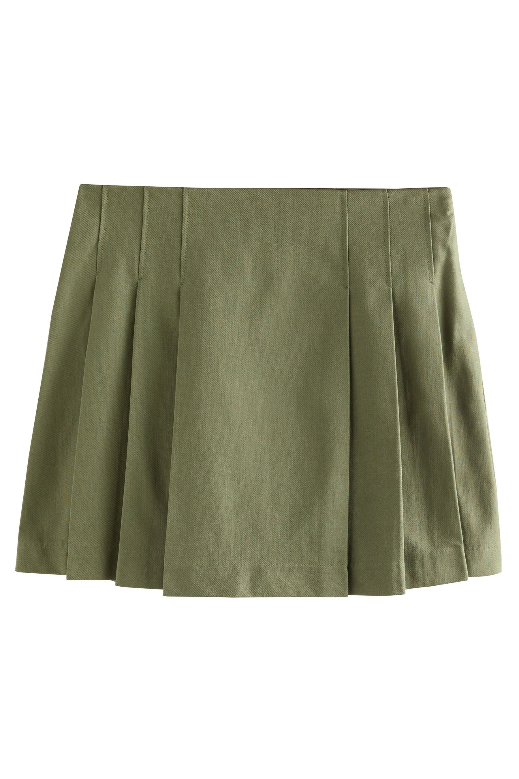 Next Minirock Kilt-Faltenrock in Minilänge aus 100 % Baumwolle (1-tlg) günstig online kaufen