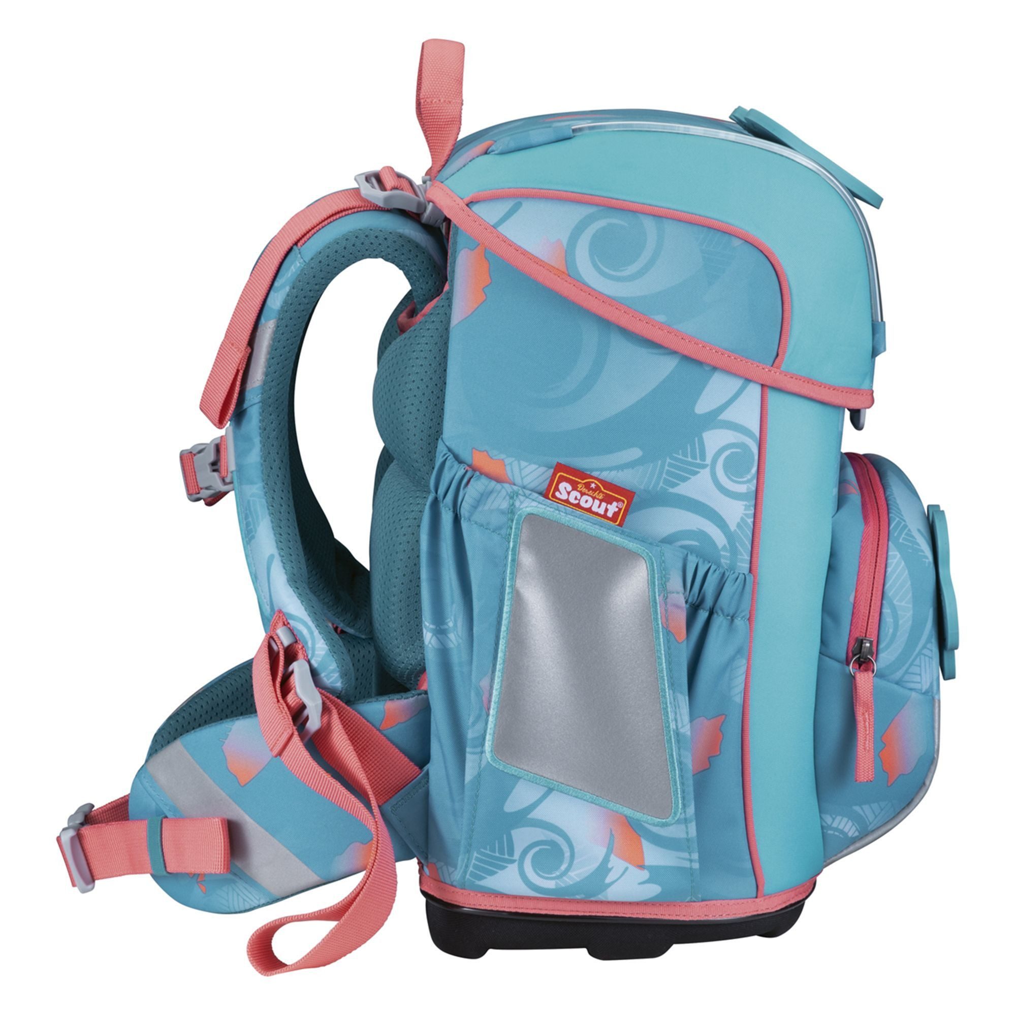 Scout Schulranzen Neo Exklusiv (5-tlg), Polyester