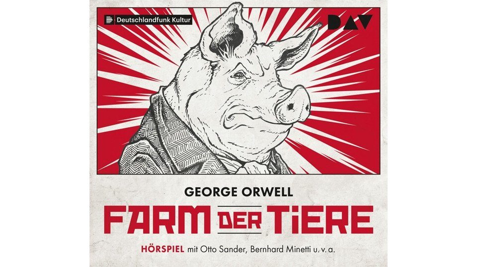 Hörspiel-CD Farm der Tiere, 1 Audio-CD