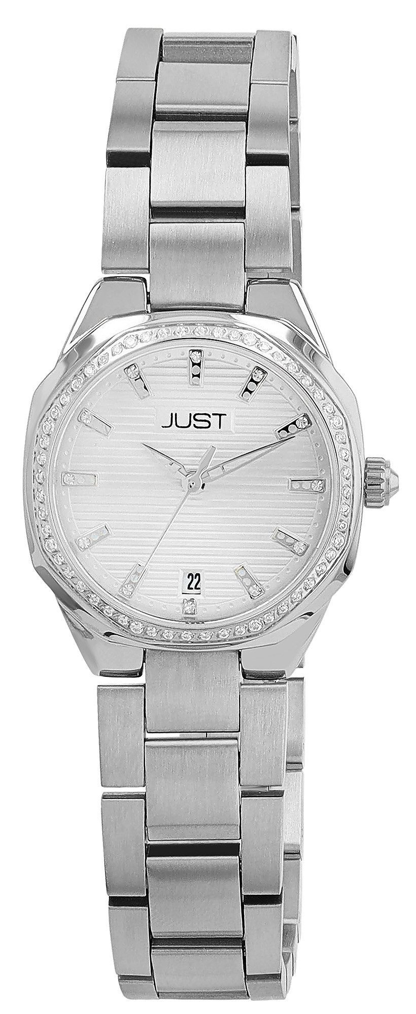 JUST WATCH Quarzuhr JU10202 Edelstahlband, 5 ATM, Datumsanzeige