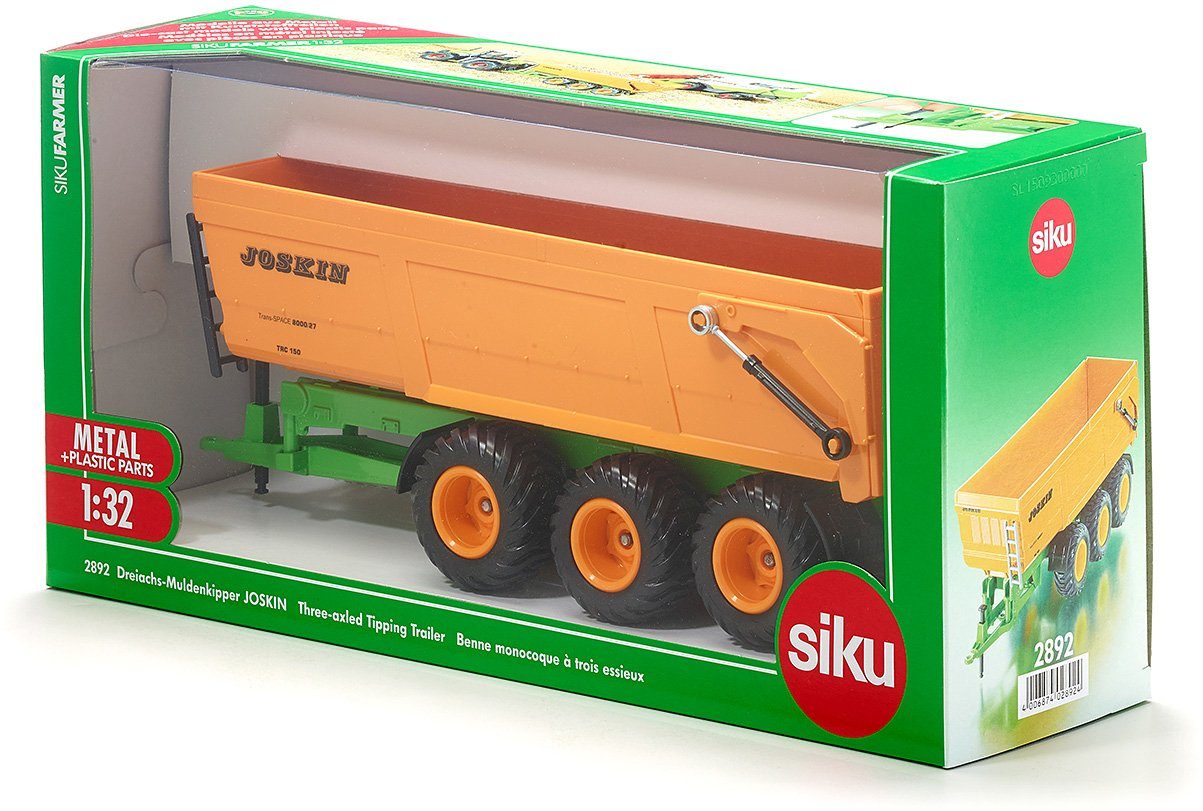 Siku Spielfahrzeug-Anhänger SIKU Farmer, Joskin Dreiachs-Muldenkipper günstig online kaufen