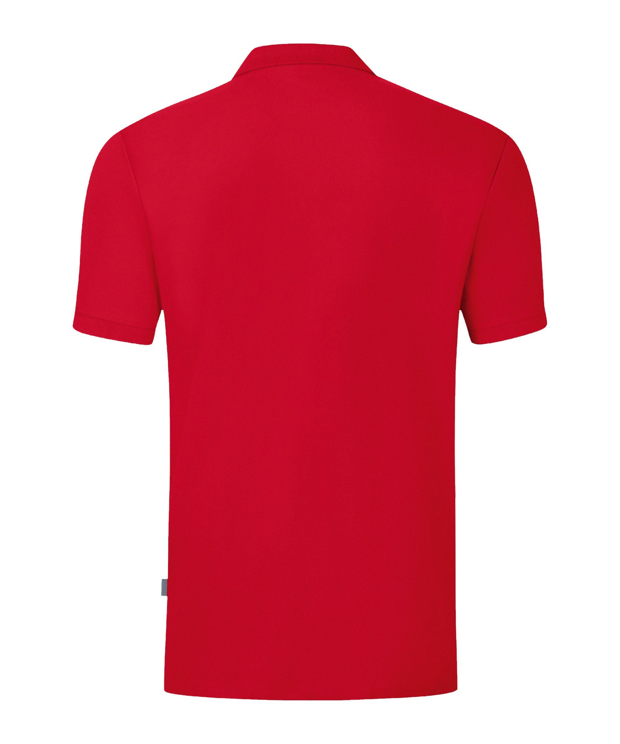 T-Shirt Nachhaltiges Jako Shirt Organic rot Polo Produkt