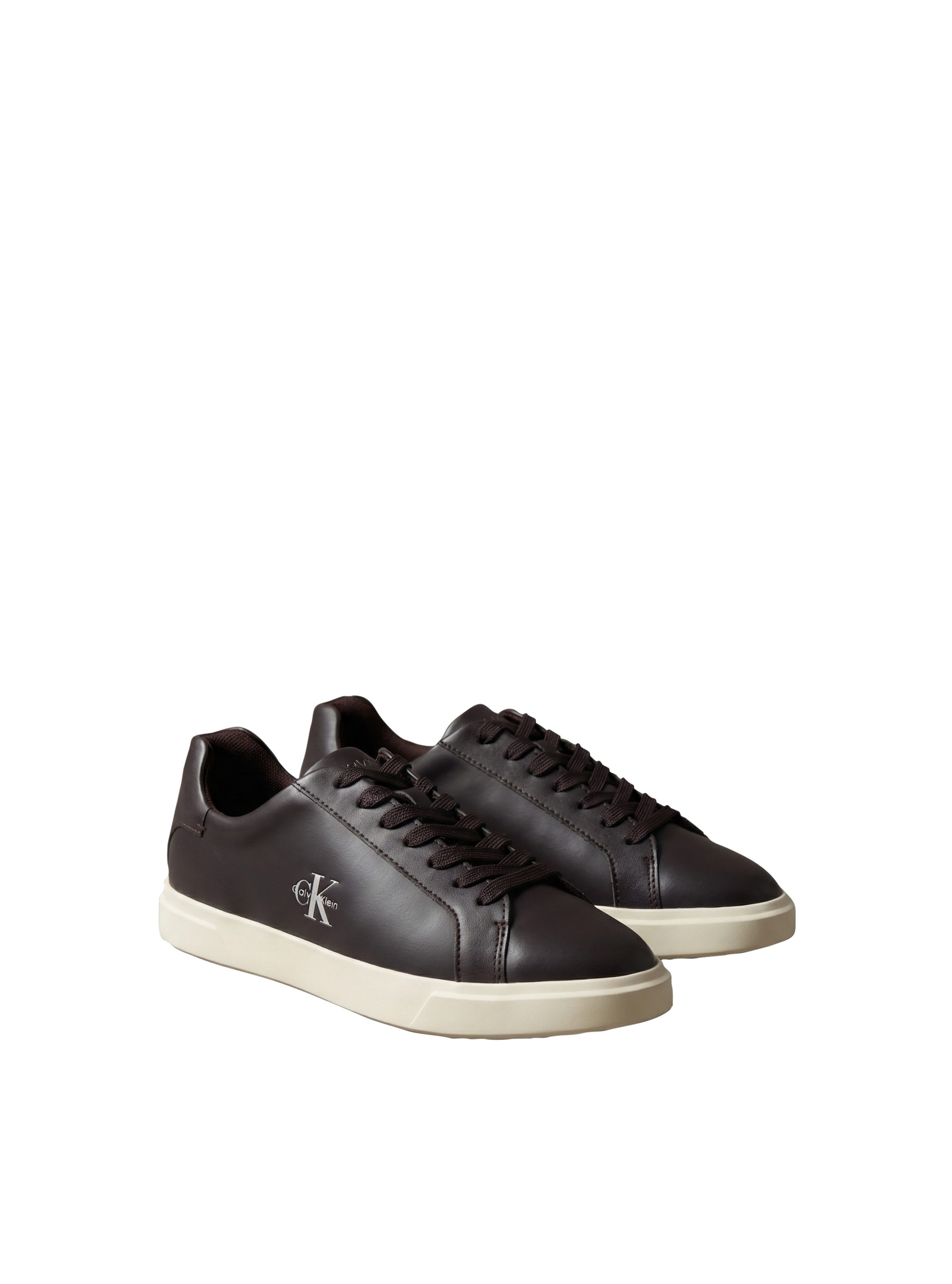 Calvin Klein LOW PROF CUPSOLE LTH Sneaker Schnürschuh, Halbschuh mit Schaftrandpolsterung