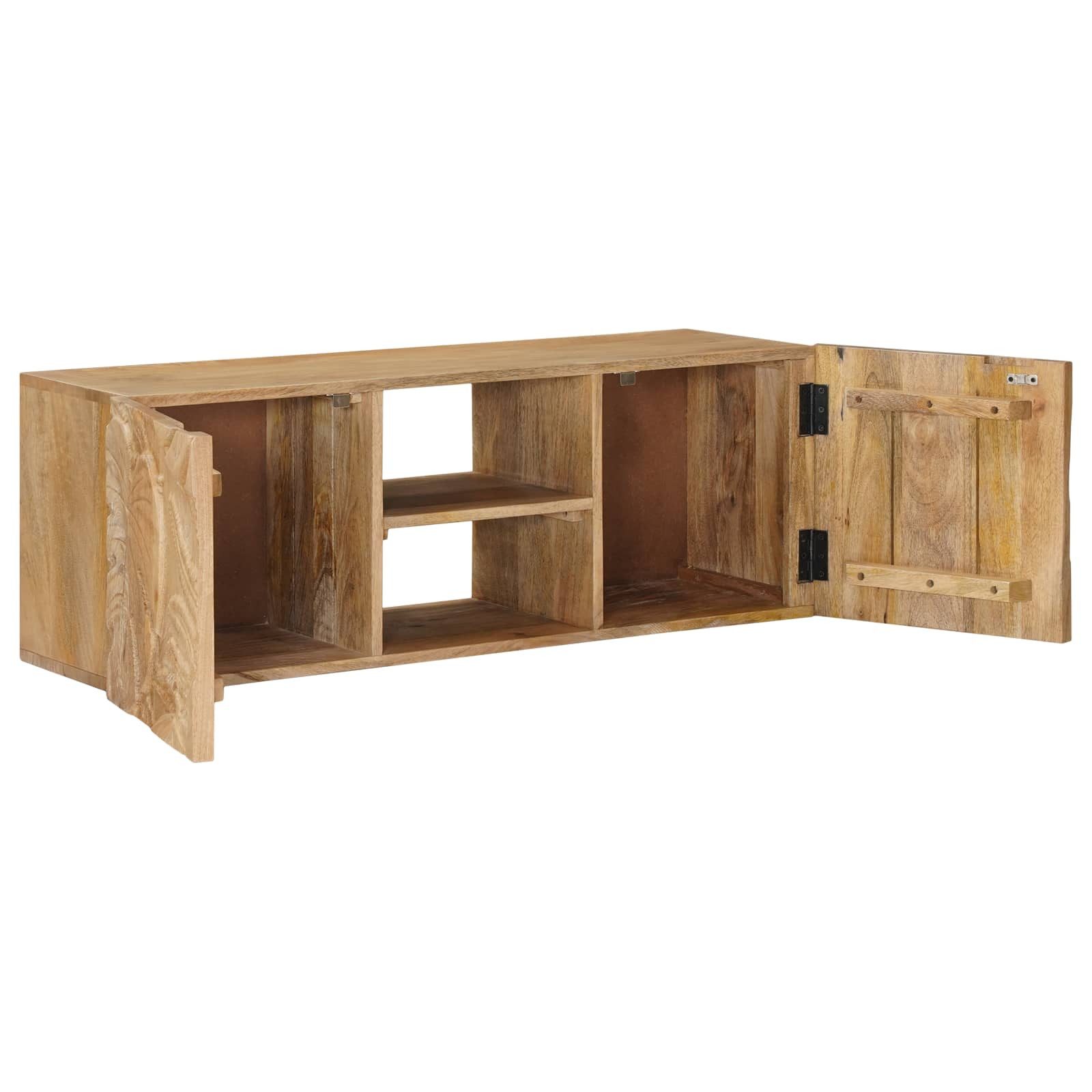 vidaXL TV-Schrank Wand-TV-Schrank mit Regal mit Speicher mit Tür 100 x 30 x 35 cm (1-St)