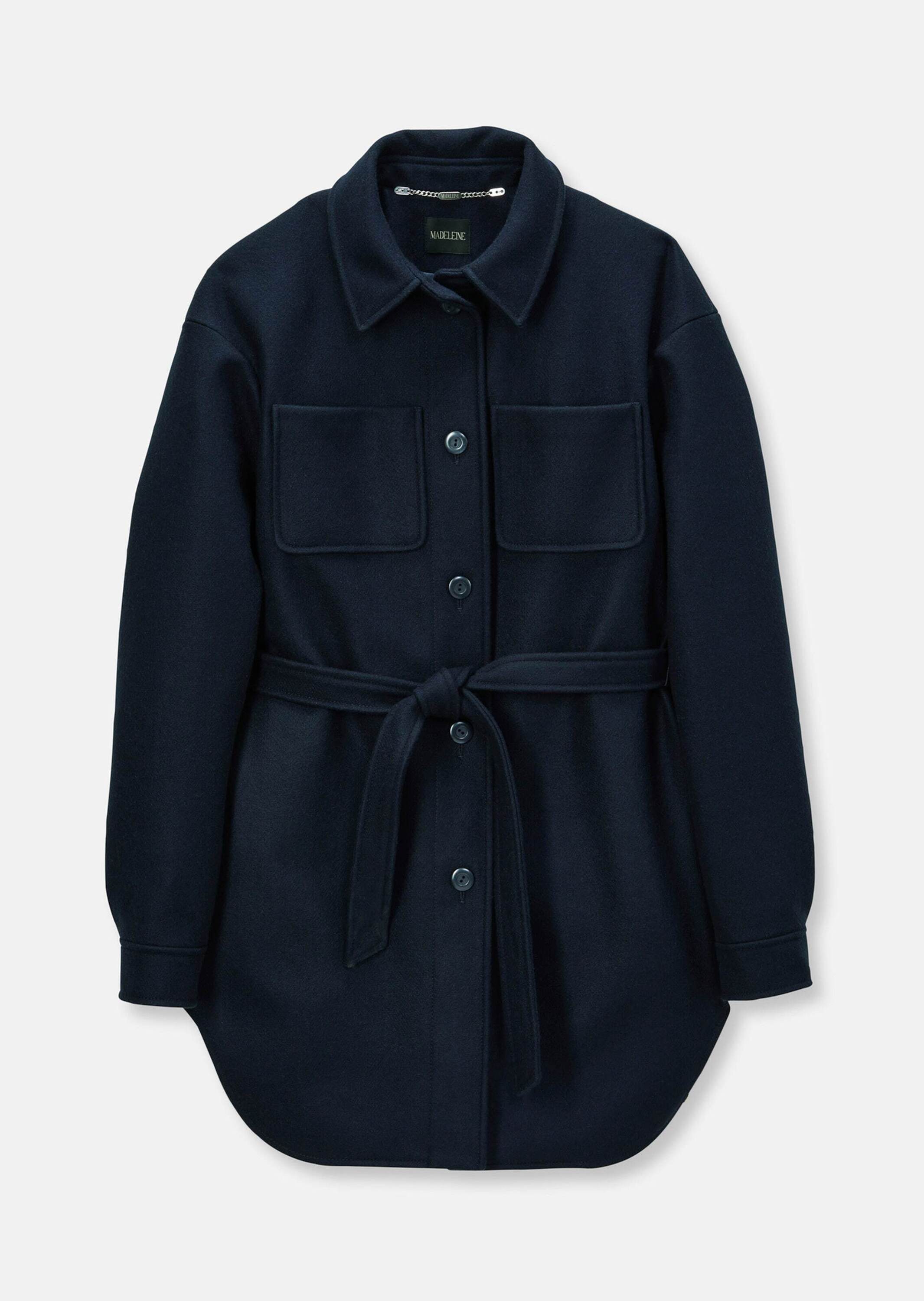 Outdoorjacke Hemdjacke mit Bindegürtel