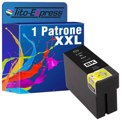 Tito-Express ersetzt Epson T3471 T 3471 T3461 34XL Black Tintenpatrone (für Workforce Pro WF-3700 WF-3725 DWF WF-3720DW WF-3720DWF WF-3725DWF)