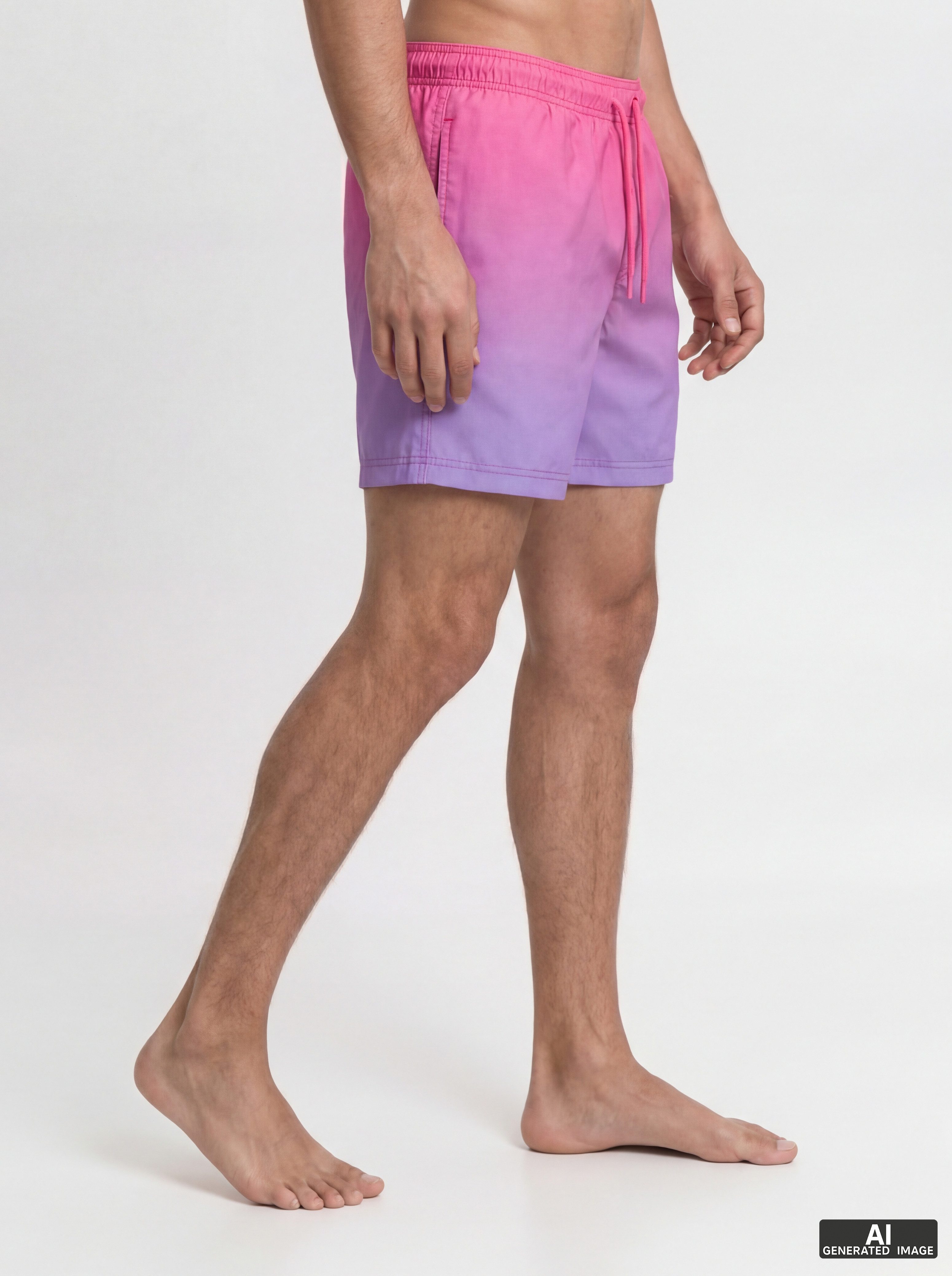 Jack & Jones Badeshorts JPSTMAUI HORIZON DIP DYE SWIM SHORTS Kunstfaser, normal geschnitten